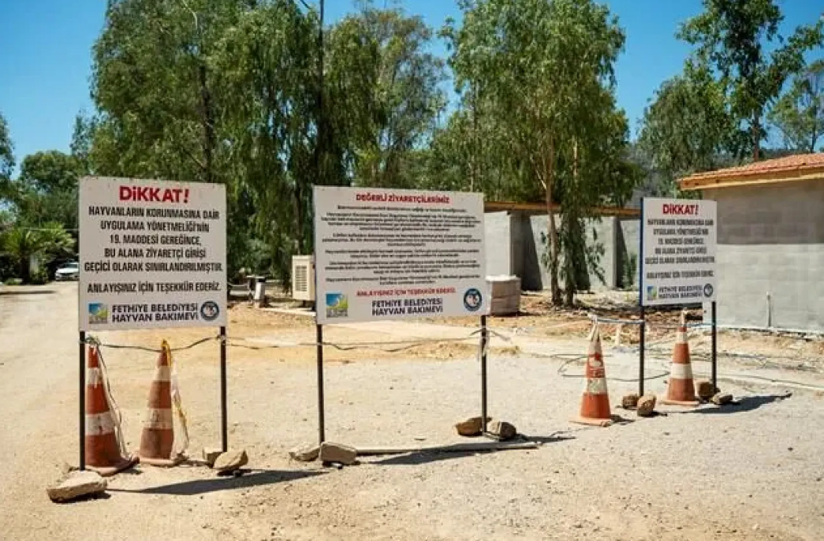 Fethiye'de Modern Hayvan Barınağı 30 Aralık'ta Açılıyor