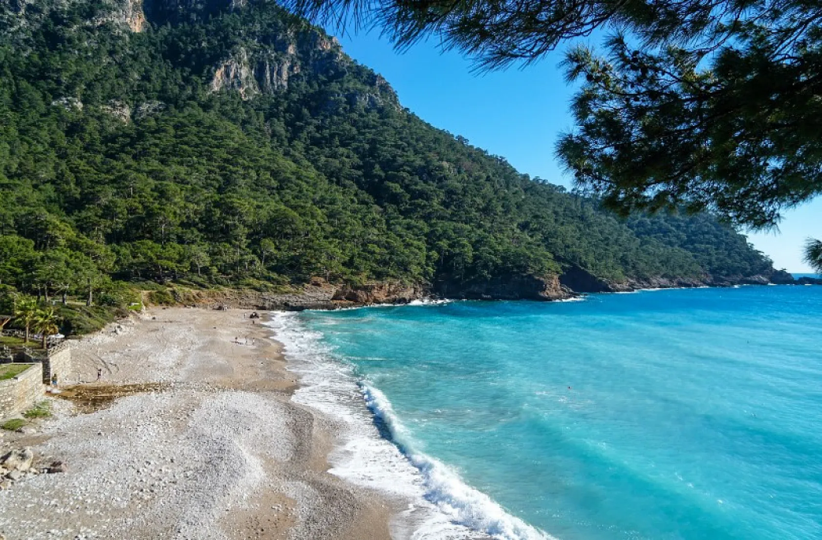 Fethiye'de doğa harikası bir destinasyon: Kabak Koyu