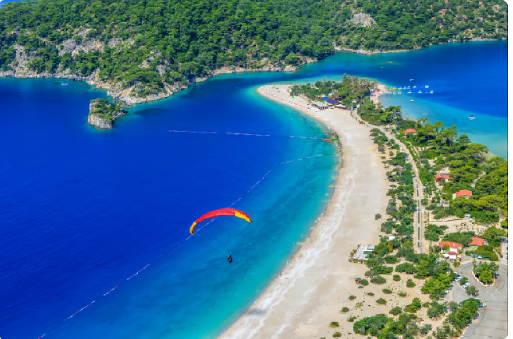 Fethiye Babadağ, Manzarasıyla Tatilcileri Büyülüyor