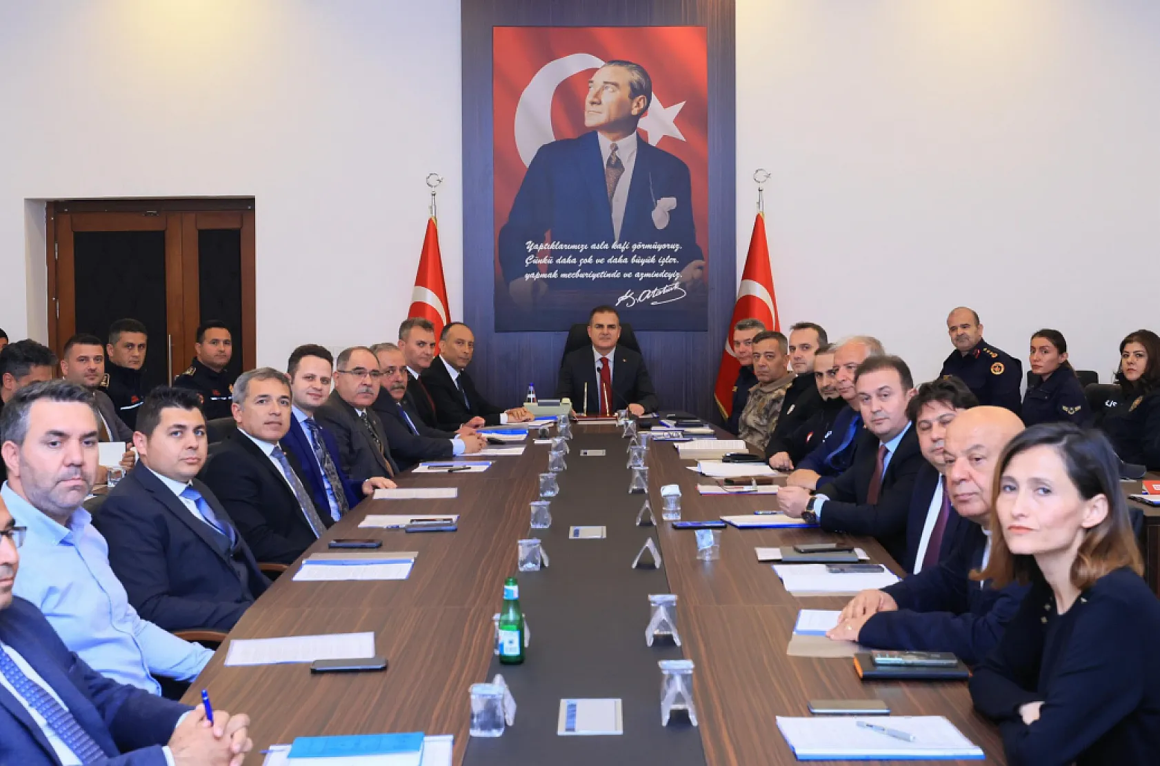 Muğla'da orman yangınlarıyla mücadele toplantısı gerçekleştirildi