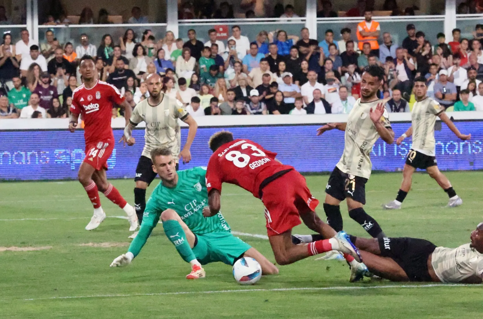 Trendyol Süper Lig: Bodrum FK: 0 - Beşiktaş: 4