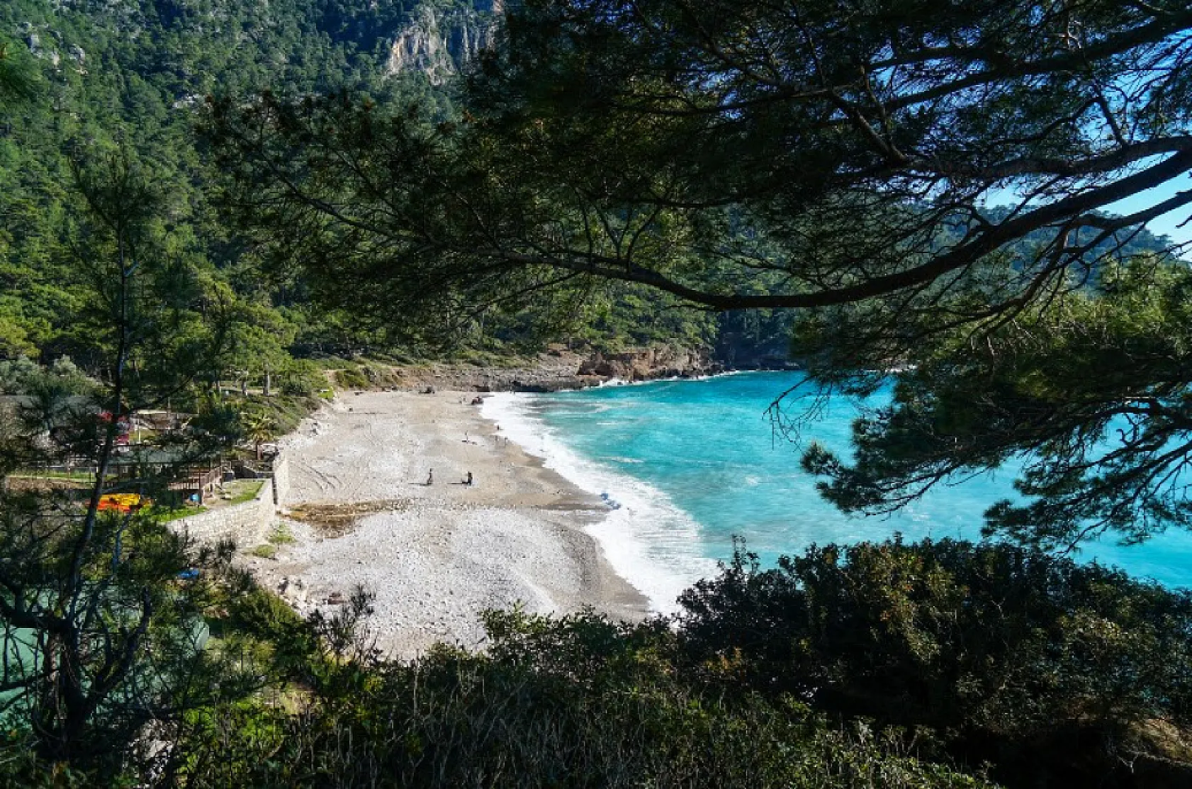 Fethiye'de doğa harikası bir destinasyon: Kabak Koyu