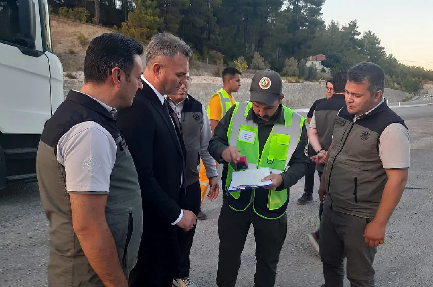 Muğla Orman Bölge Müdürlüğü'nde 75 noktada orman emvali denetimi gerçekleştirildi