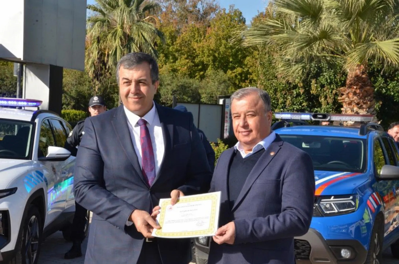 Dalaman'a hayırseverlerin katkıları ile yeni araçlar kazandırıldı