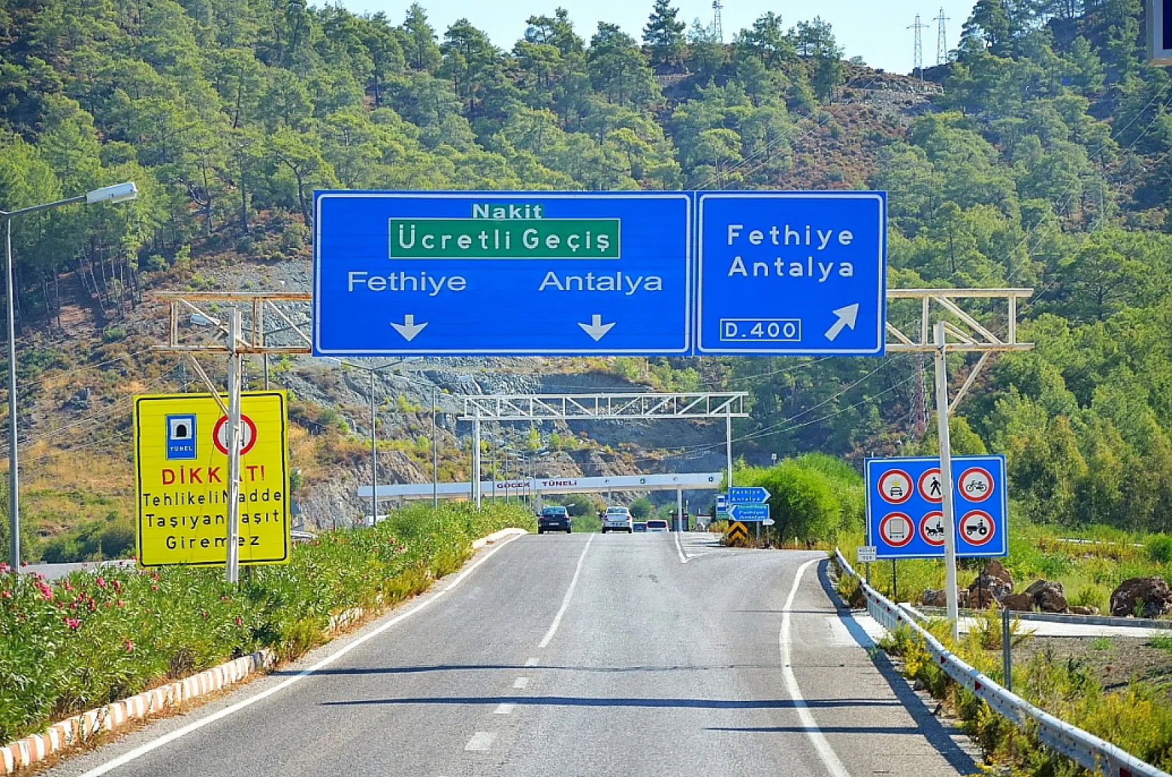 Fethiye'de Göcek Tüneli Ücretine Vatandaş Tepkisi