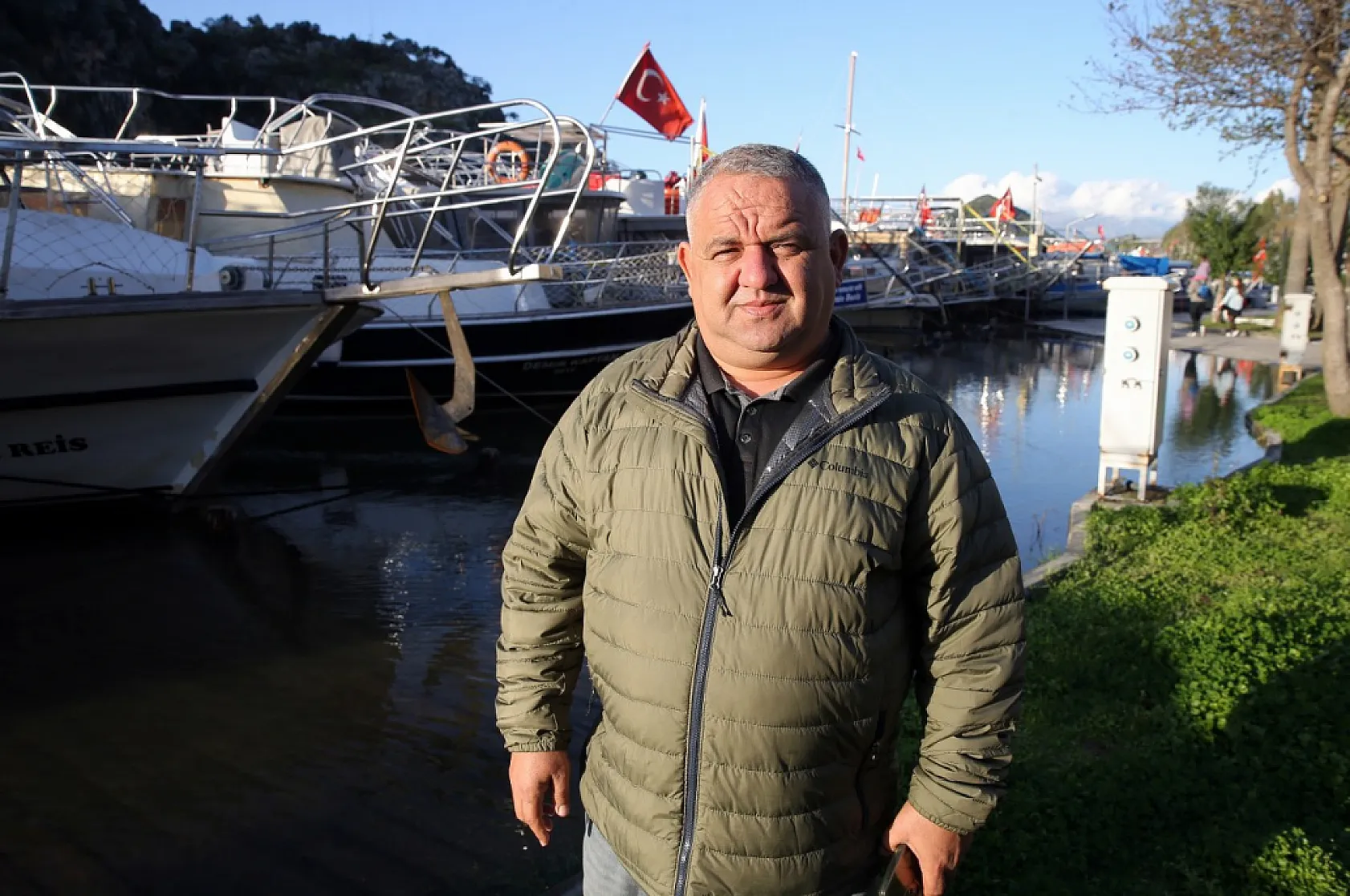 Dalyan Kanalı'nda aşırı yağışlarla su seviyesi 1,5 metre yükseldi