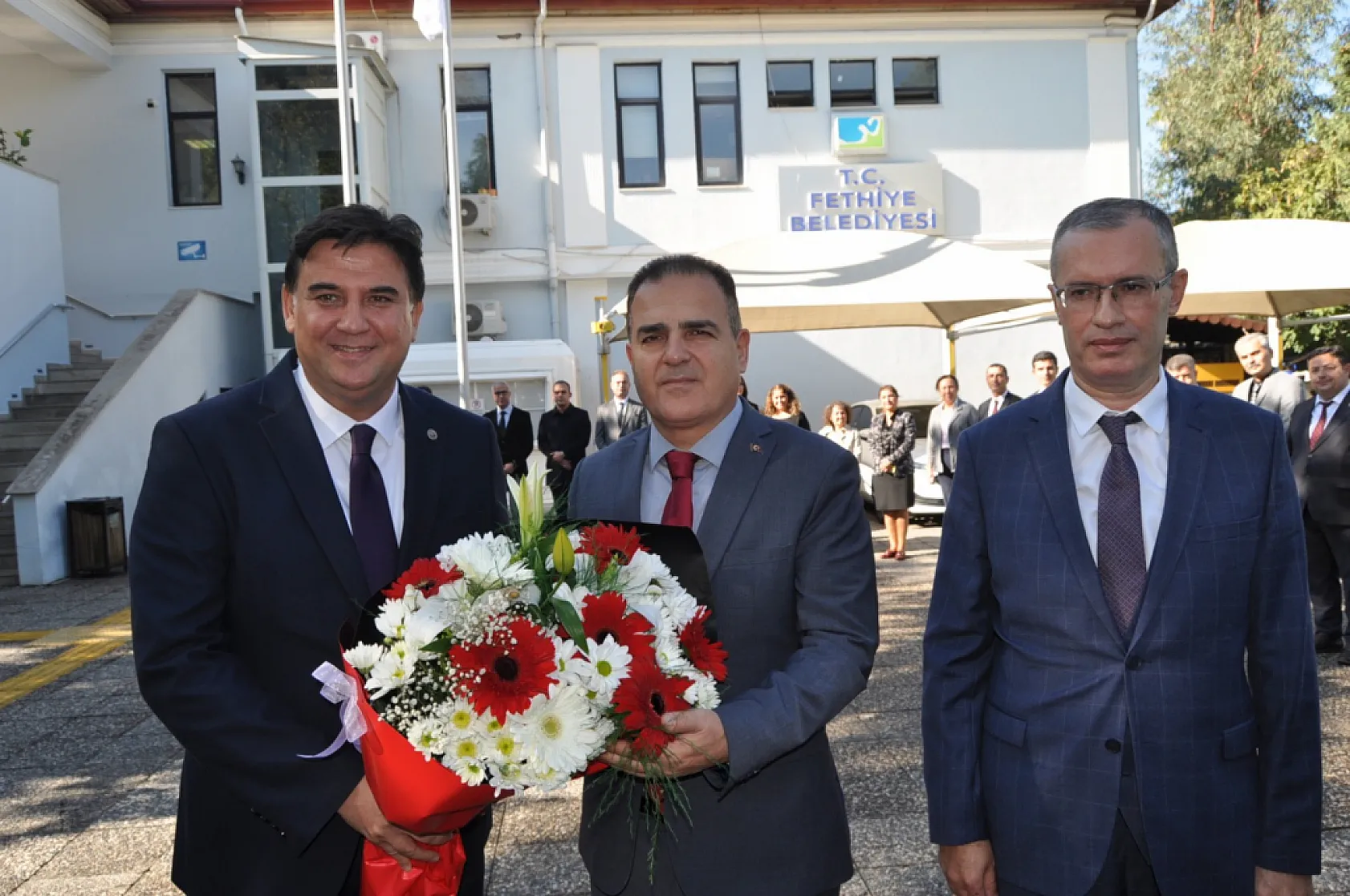 Muğla Valisi Akbıyık'tan Başkan Karaca'ya ziyaret 