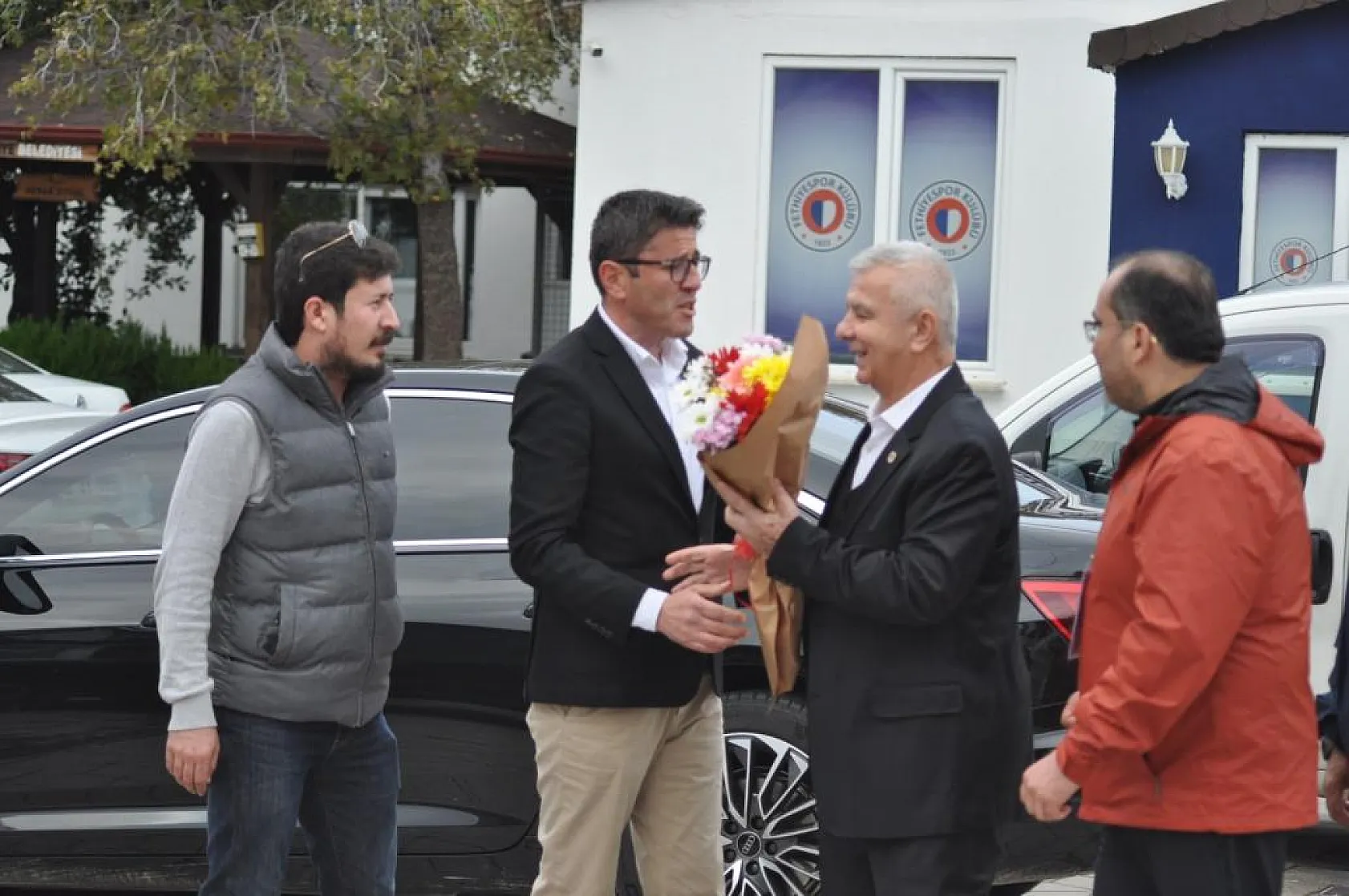 Aday Adayı Kökten'den Geçmiş Olsun Ziyareti