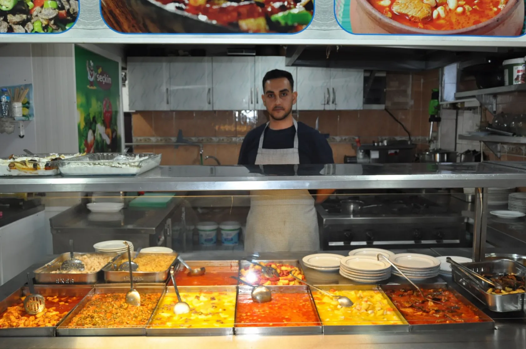 Fethiye'de yabancı misafirlerin yemek tercihini esnaf Ferdi açıkladı