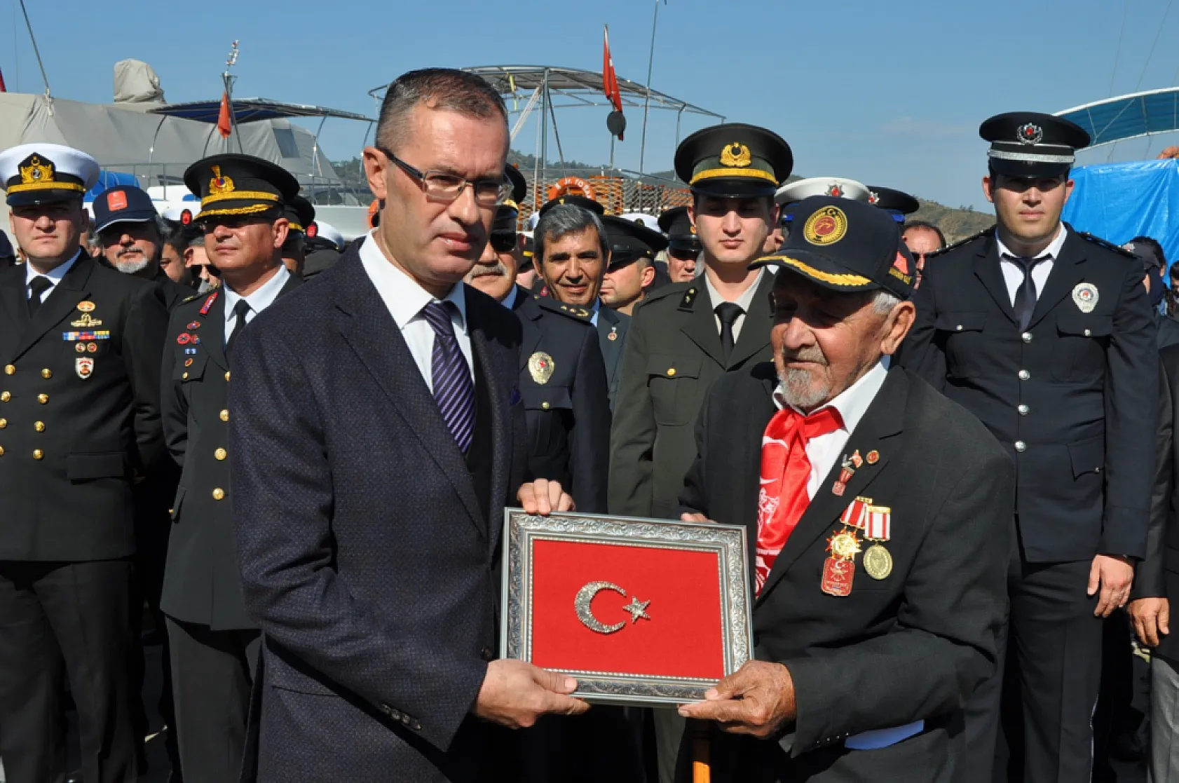 Çanakkale Zaferi'nin 109. yılı Fethiye'de kutlandı