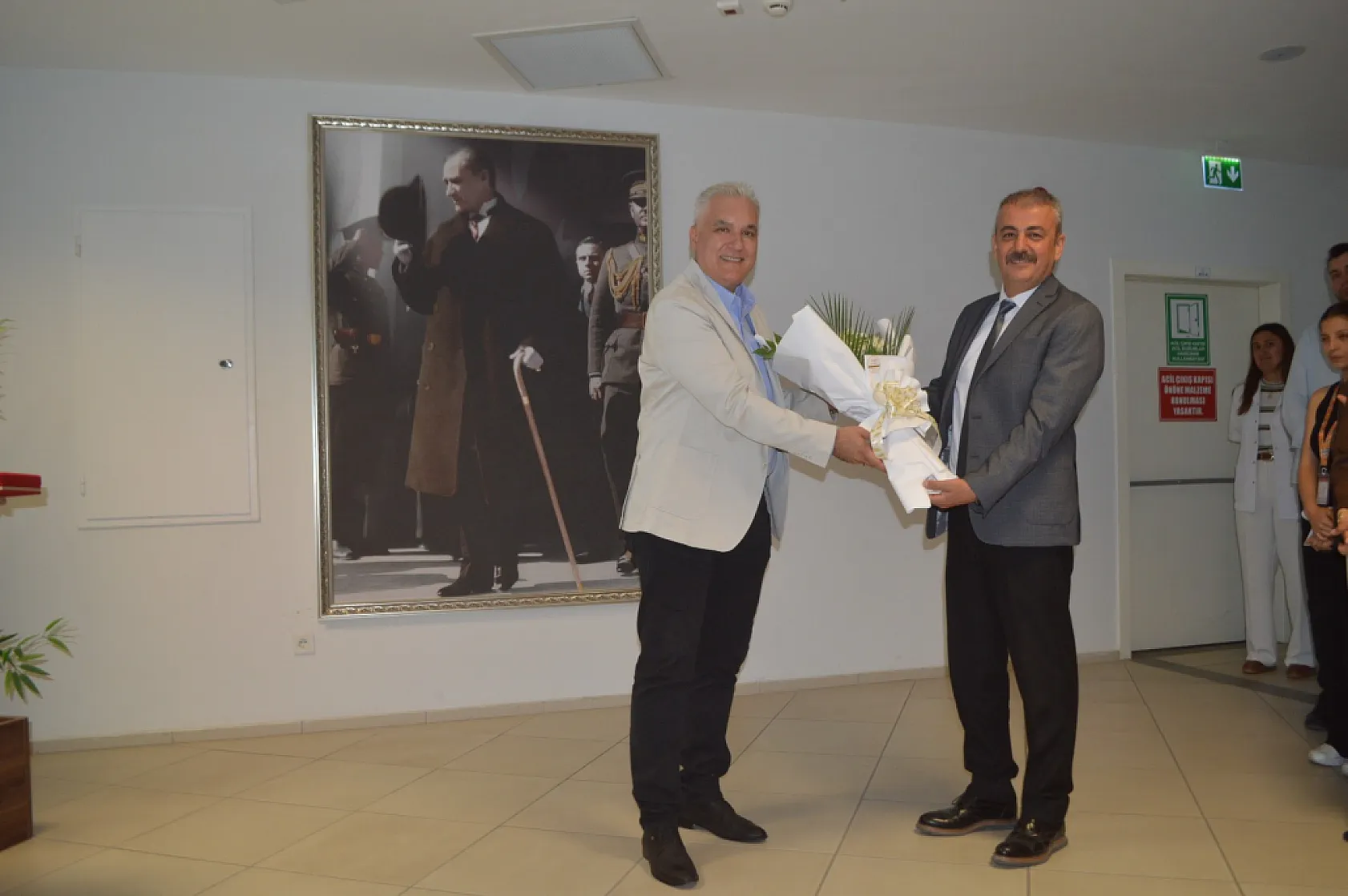 Muğla Eğitim ve Araştırma Hastanesi  Başhekimliğinde Devir Teslim Töreni Gerçekleştirildi
