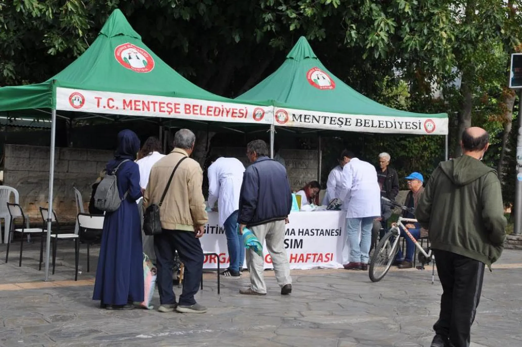 Organ bağışı için stant kuruldu