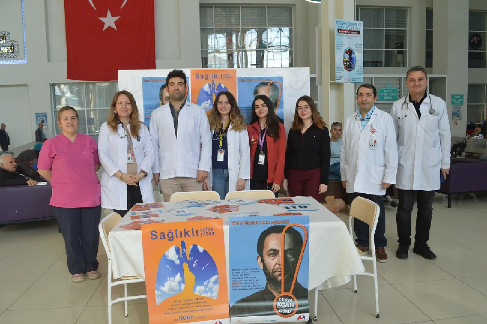 MEAH' ta Dünya KOAH günü farkındalık etkinliği