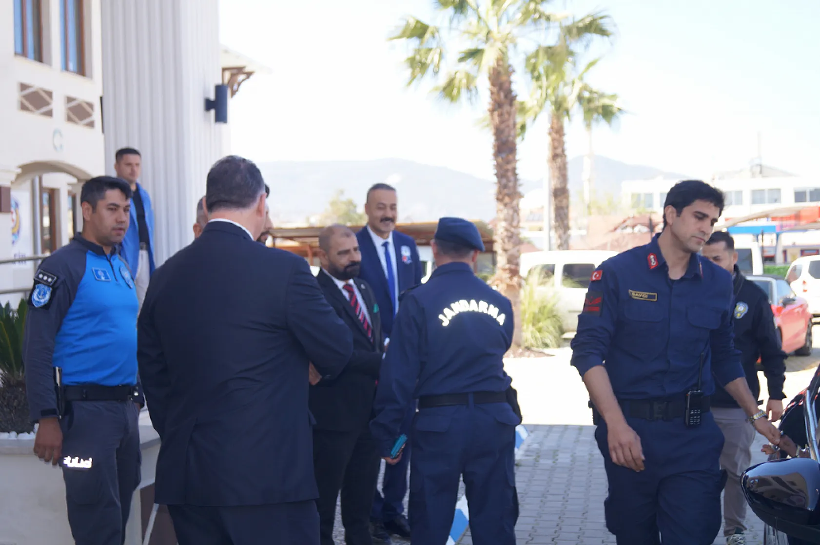 Fethiye İlçe Emniyet Müdürlüğü'nde kokteyl düzenlendi