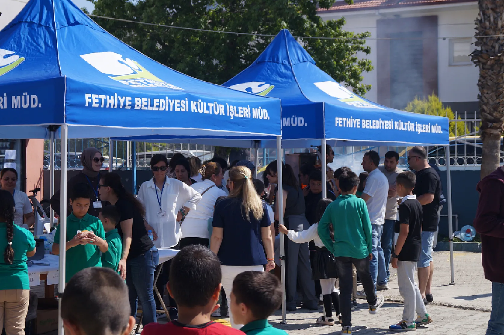 Fethiye Silkar Günlükbaşı İlkokulu'nda yöresel yiyecek kermes etkinliği
