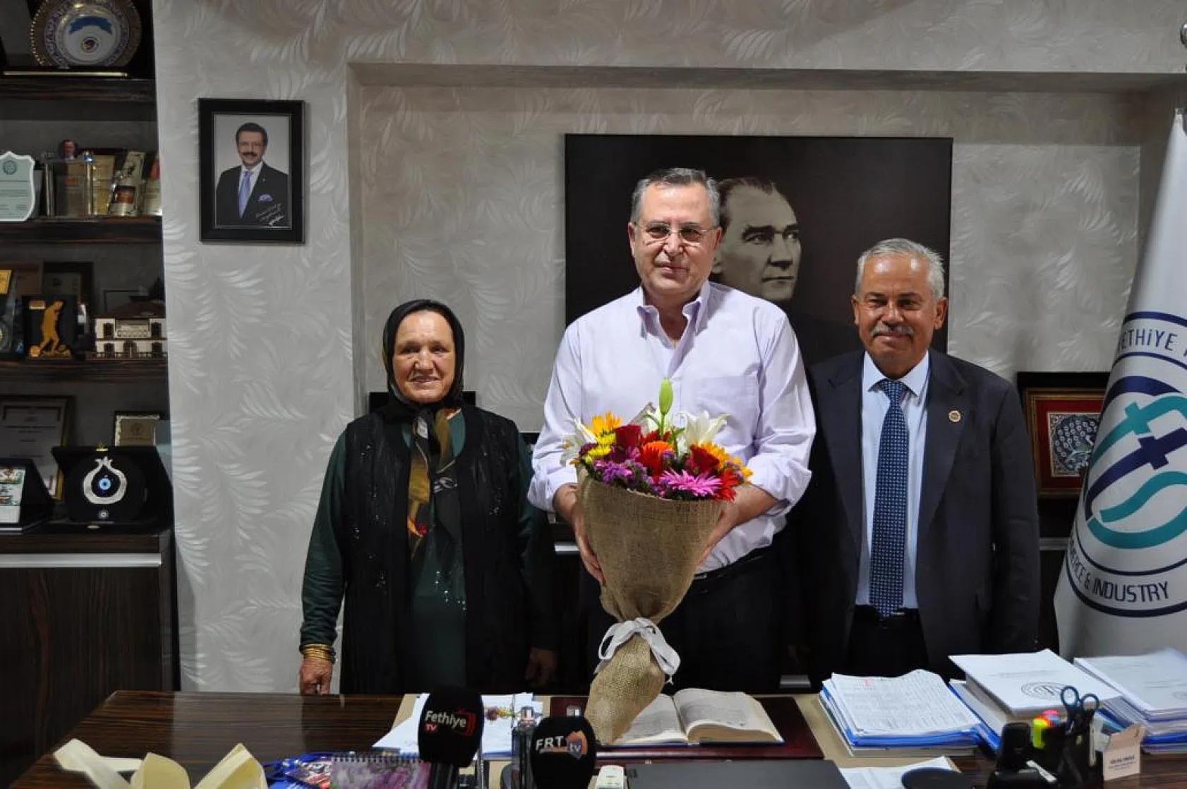 Aday Adayı Çaylı'dan, Başkan Çıralı'ya Ziyaret