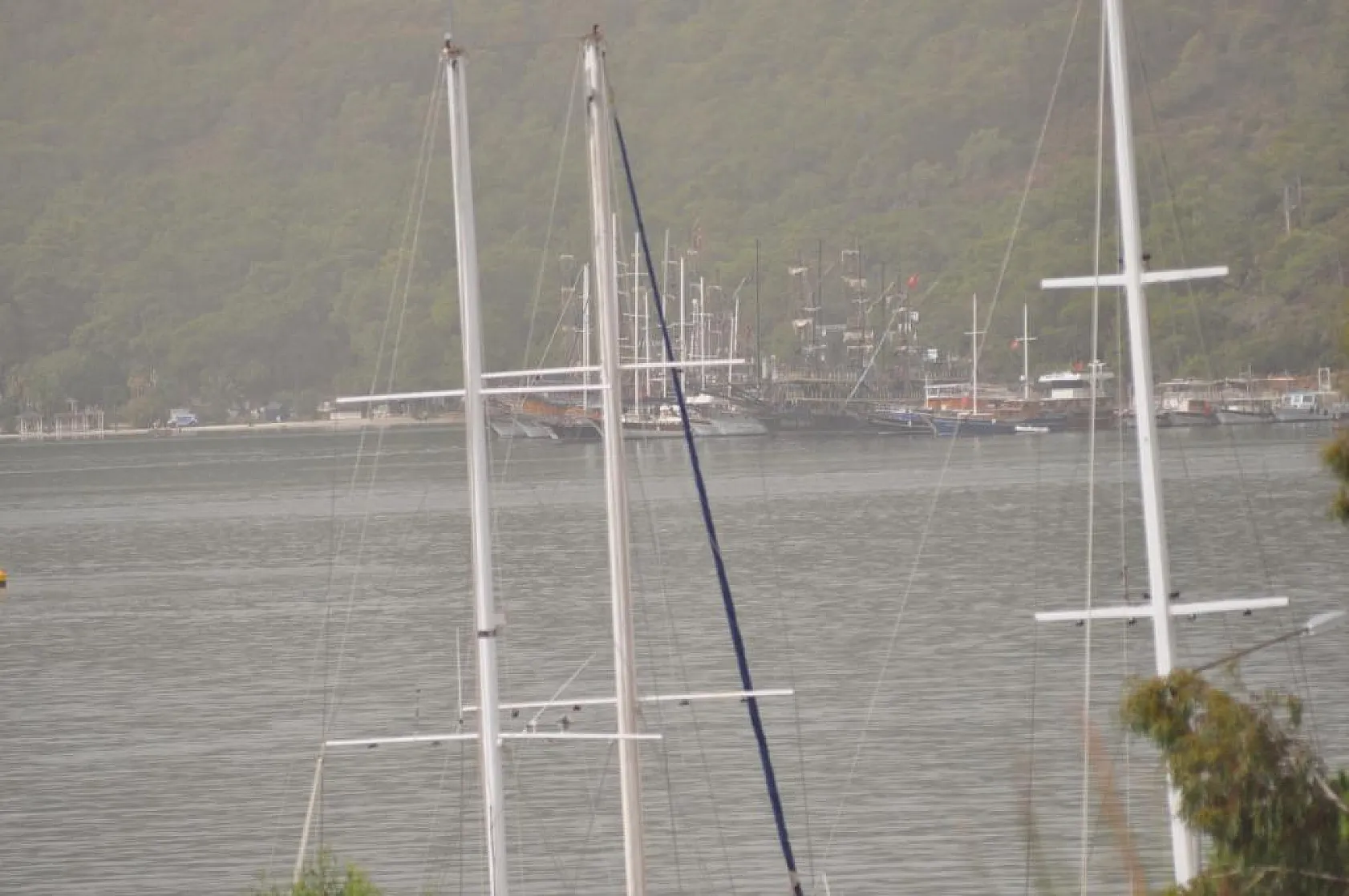 Toz Bulutu Fethiye'yi Kapladı