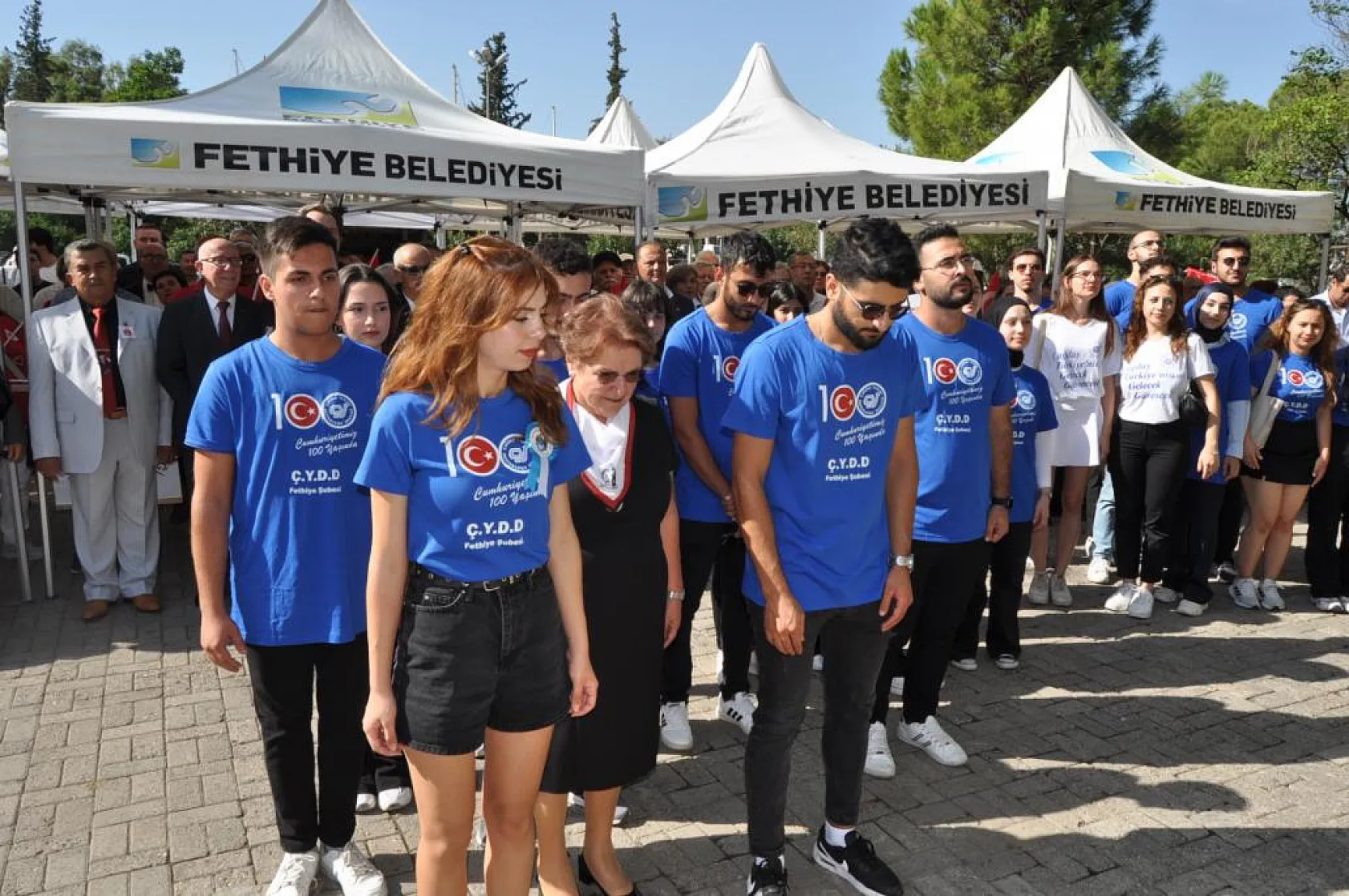 Cumhuriyetin 100.Yılını Coşkuyla Kutladılar
