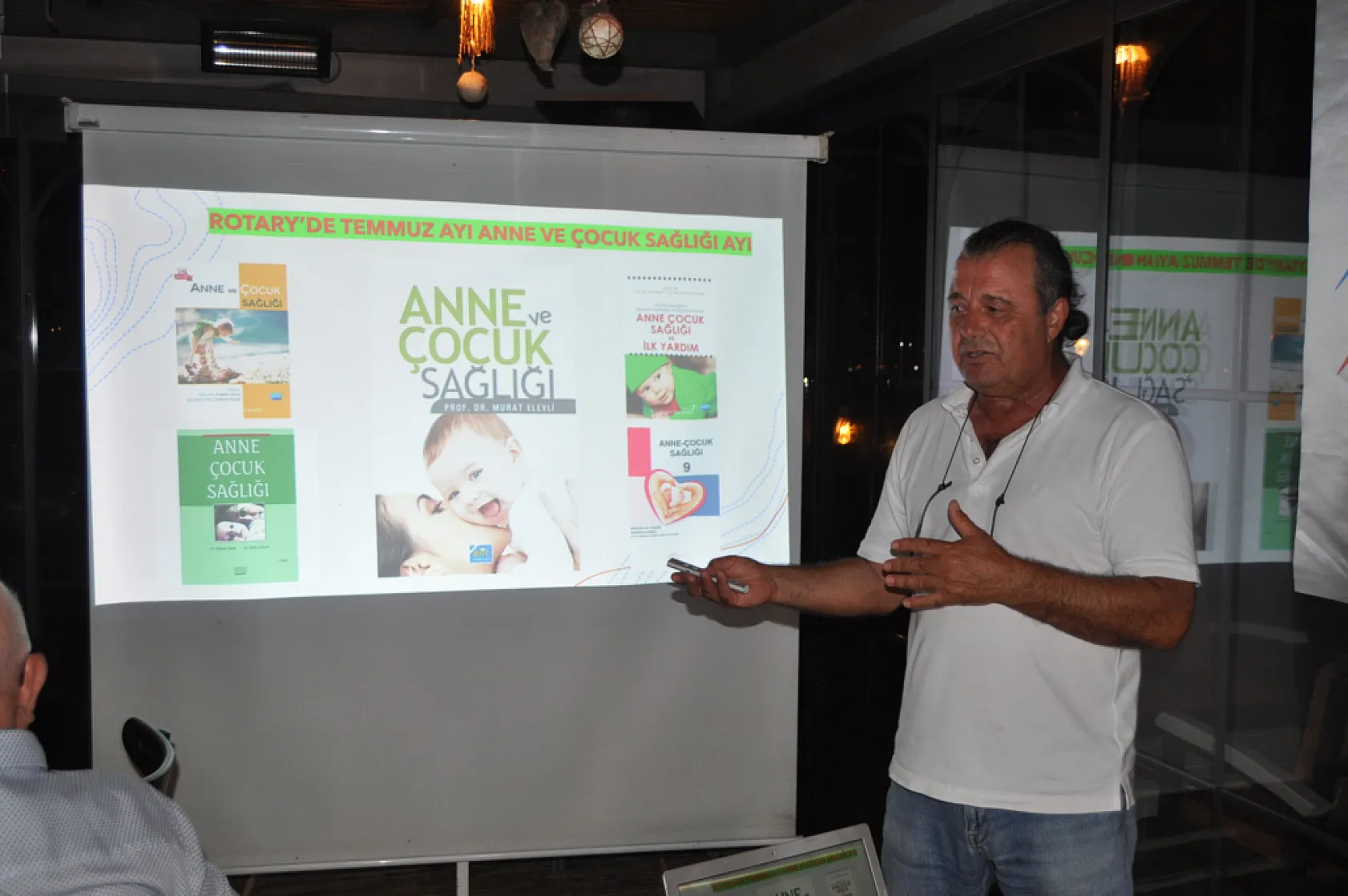 Fethiye Rotary Kulübü 24 Temmuz Gazeteciler ve Basın Bayramı'nda bir araya geldi