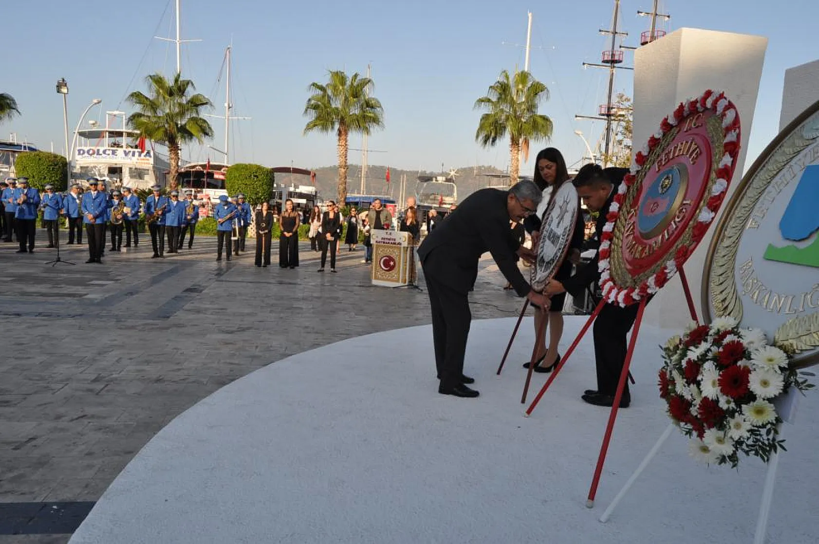 Gazi Mustafa Kemal Atatürk Törenle Anıldı