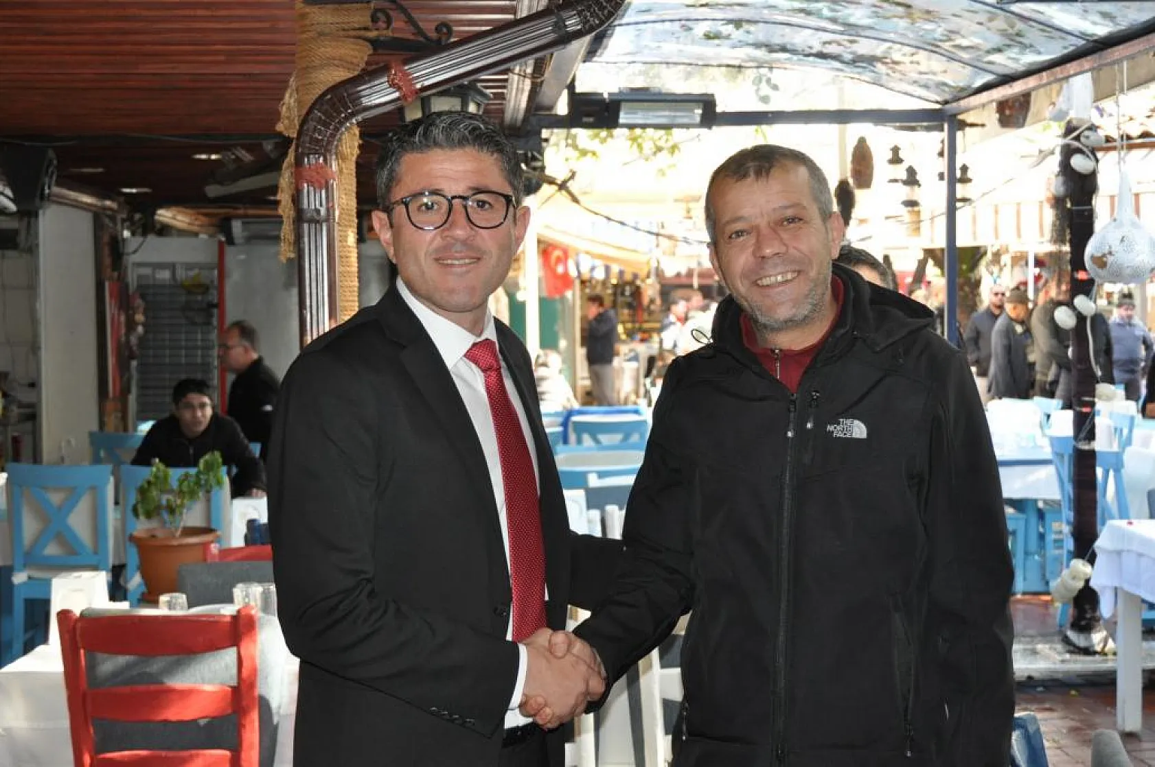 Kökten Balık Pazarı Esnafını Ziyaret Etti