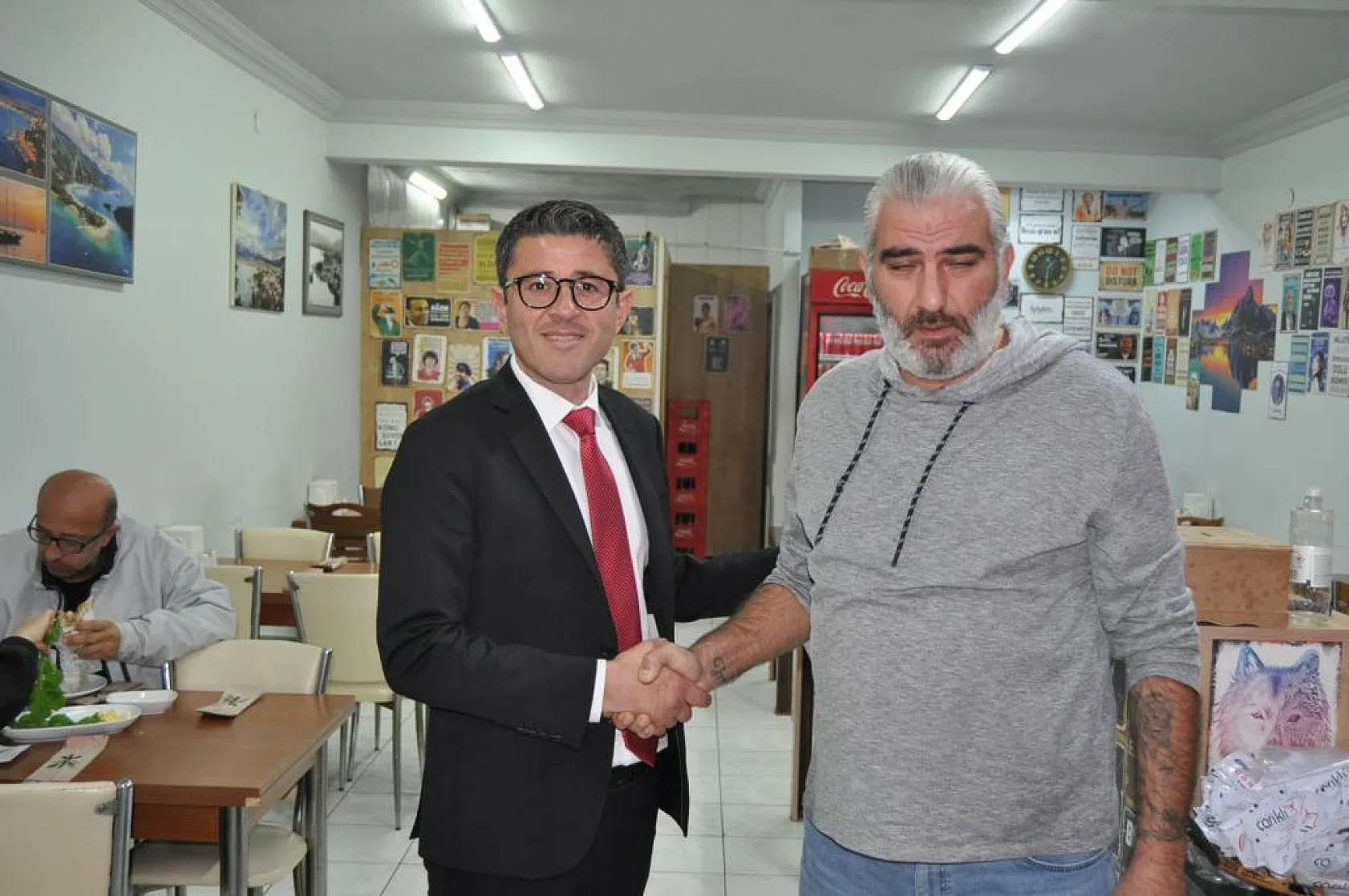 Kökten Balık Pazarı Esnafını Ziyaret Etti