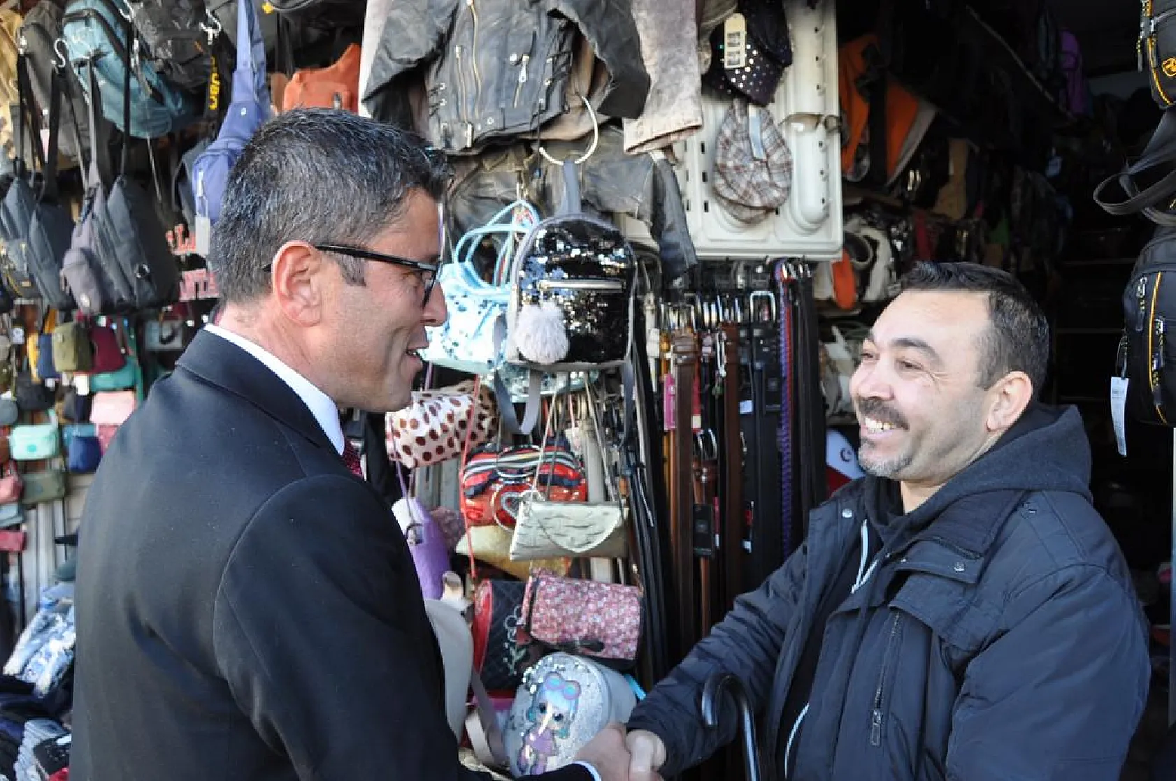 Kökten Balık Pazarı Esnafını Ziyaret Etti
