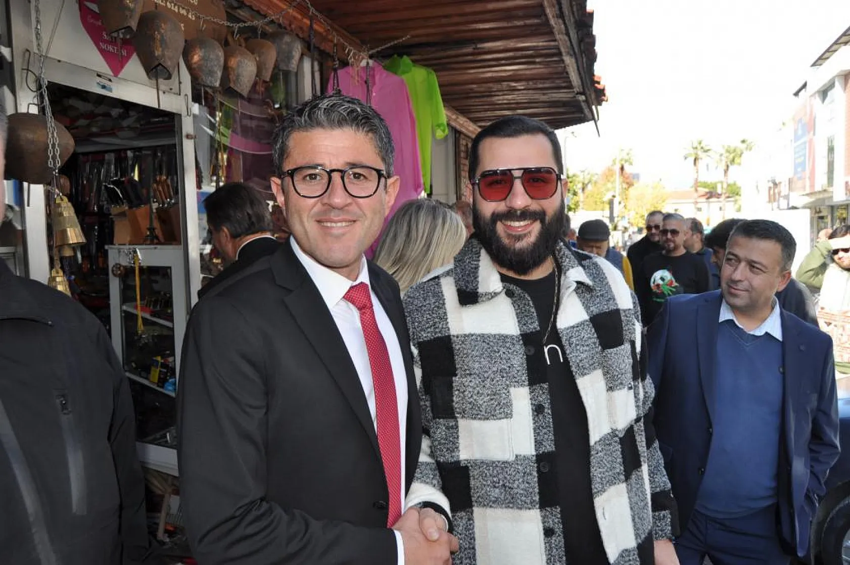 Kökten Balık Pazarı Esnafını Ziyaret Etti