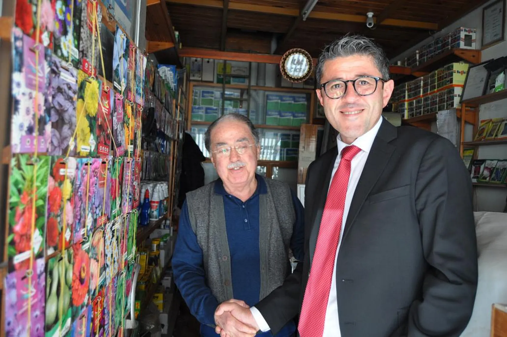 Kökten Balık Pazarı Esnafını Ziyaret Etti