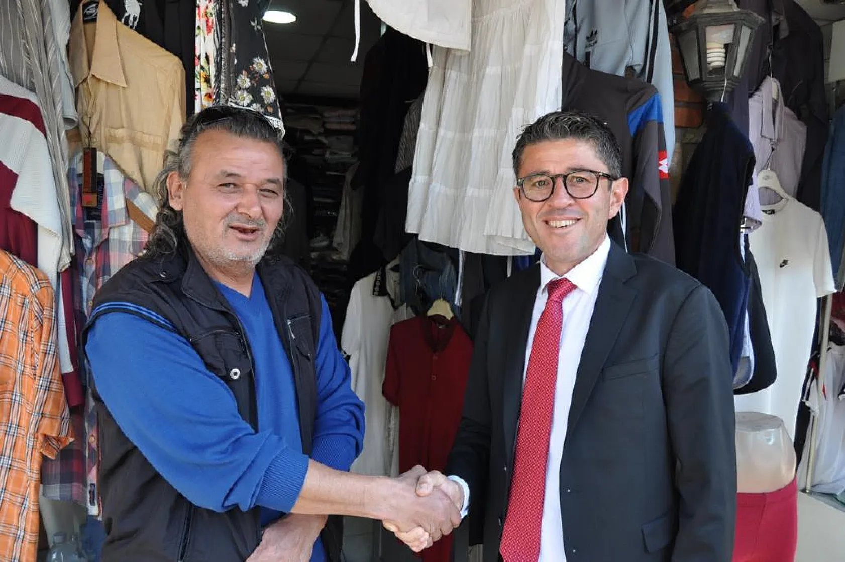 Kökten Balık Pazarı Esnafını Ziyaret Etti