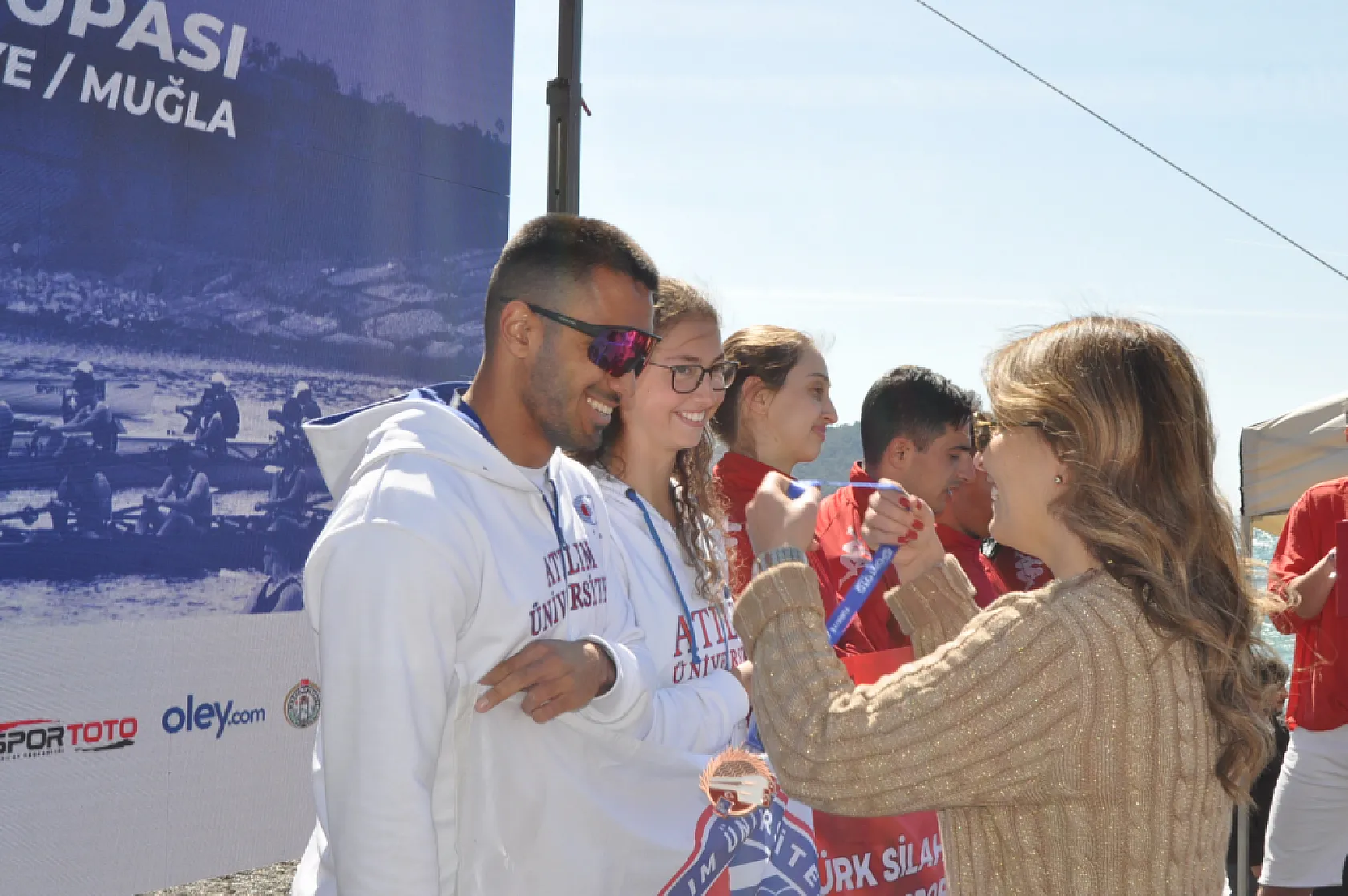 Fethiye'de Uzun Mesafe Deniz Küreği Türkiye Kupası Yarışları Başladı