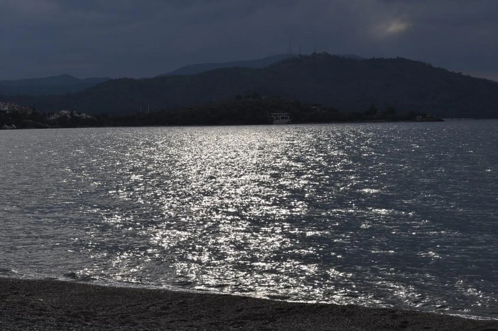 Çalış Plajı'nda Sonbahar Sessizliği