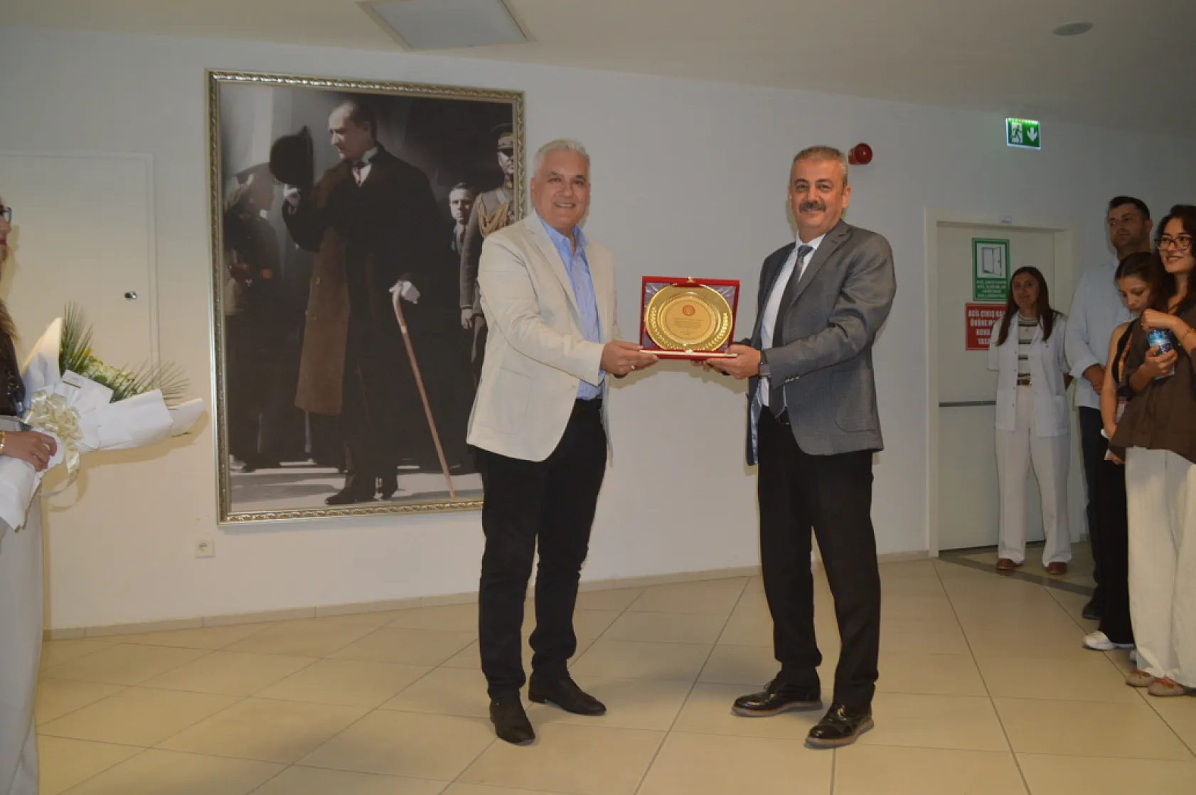 Muğla Eğitim ve Araştırma Hastanesi  Başhekimliğinde Devir Teslim Töreni Gerçekleştirildi
