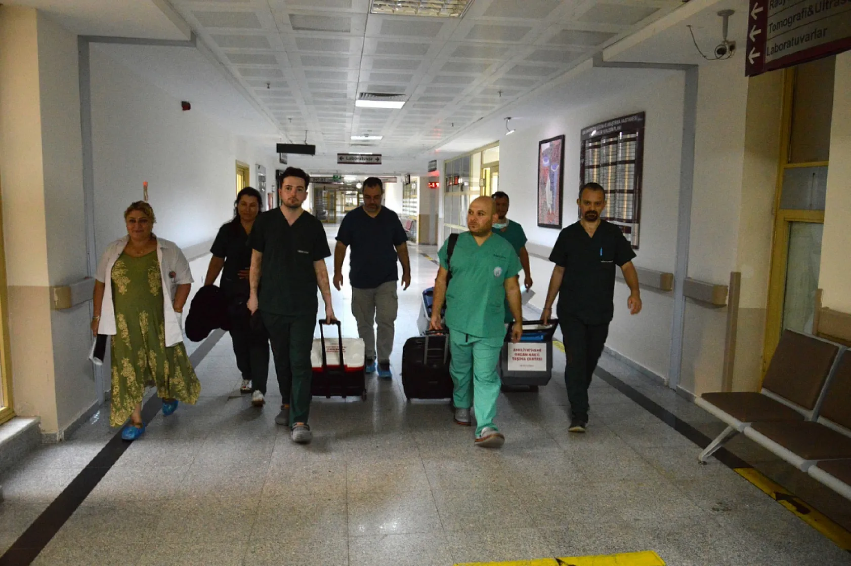 Beyin ölümü gerçekleşen kadının organları Muğla'da hastaya umut oldu
