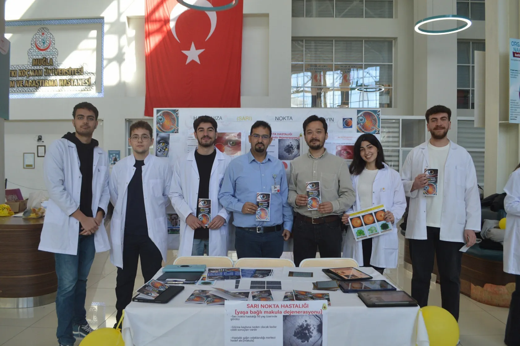 MEAH'ta 'Görmenize sarı nokta koymayın' etkinliği düzenlendi