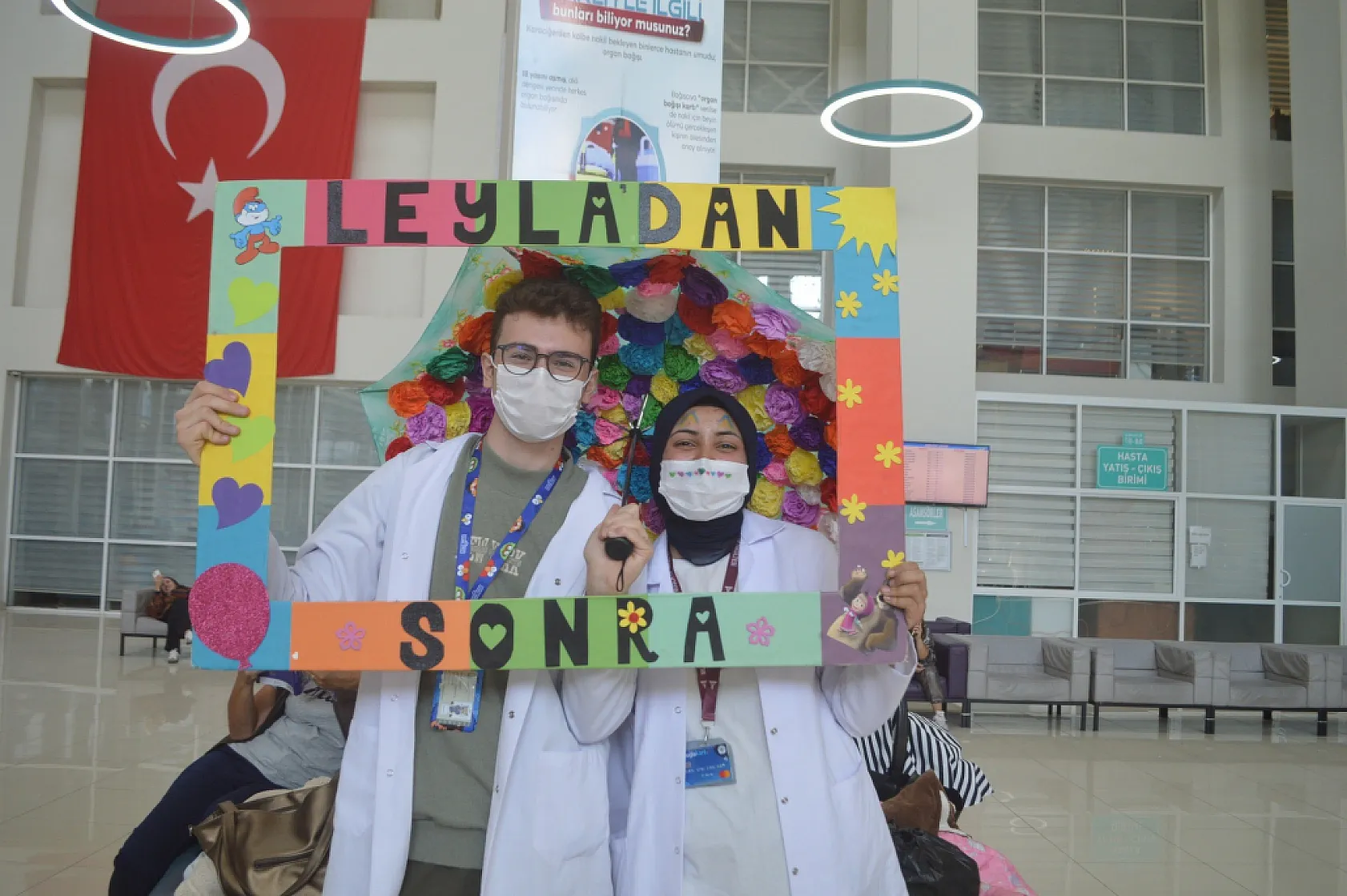 Tıp Fakültesi öğrencileri 'lösemili' çocuklara dikkat çekti