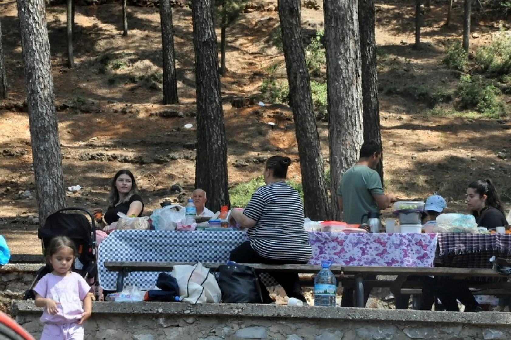 Menteşe'de hem piknik yaptılar hem yarıştılar