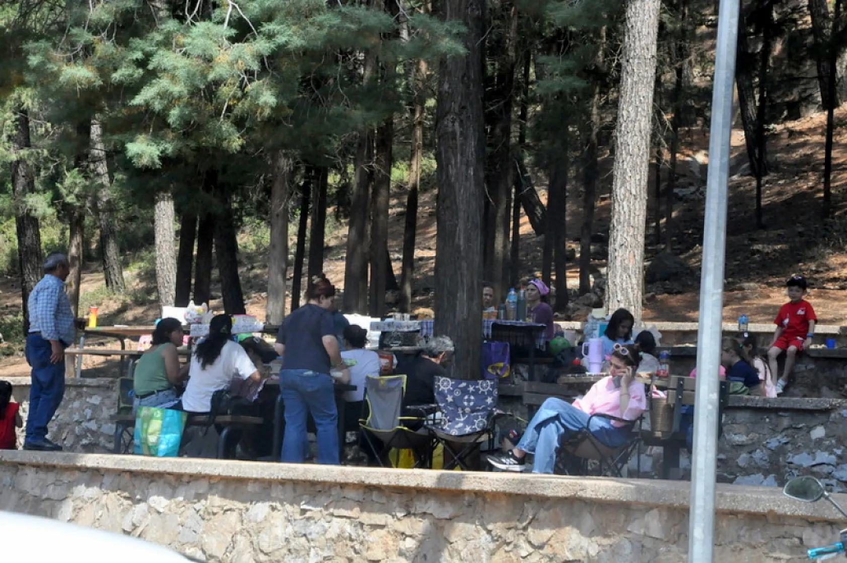 Menteşe'de hem piknik yaptılar hem yarıştılar