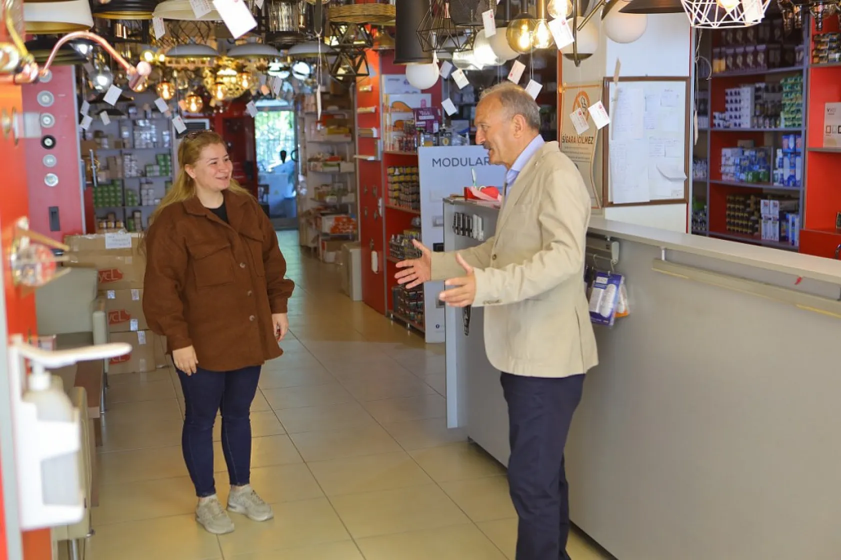 Esnaftan Behçet Saatcı'ya Büyük İlgi