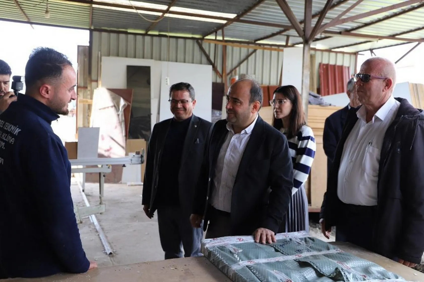 Başkan Akdenizli, Sanayi Esnafını Ziyaret Etti