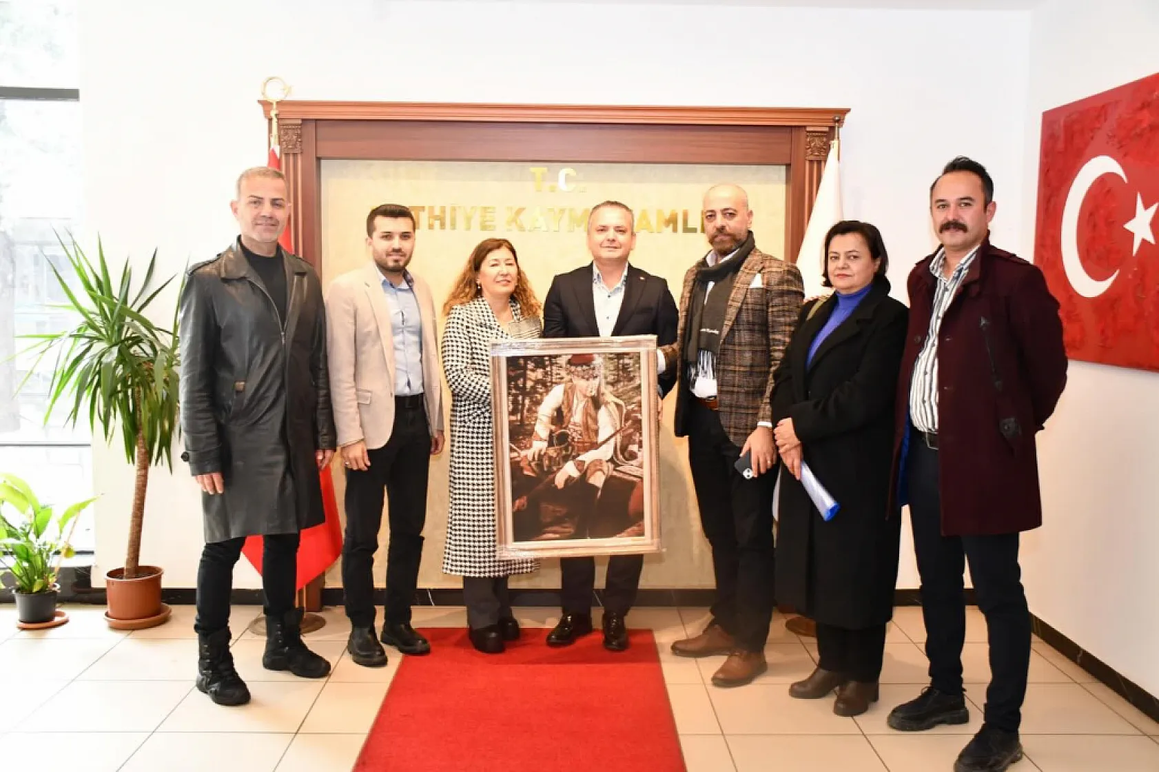 Beşkaza Kültür ve Dayanışma Platformu'ndan Fethiye'de protokol ziyaretleri