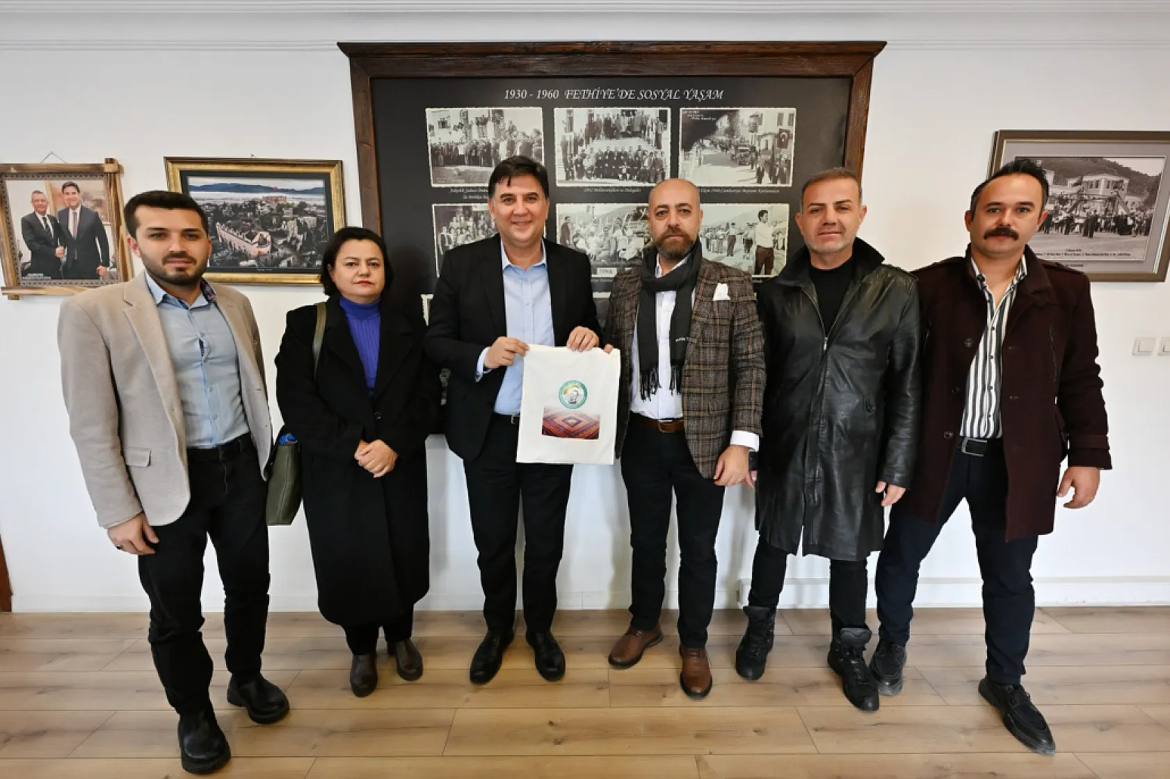 Beşkaza Kültür ve Dayanışma Platformu'ndan Fethiye'de protokol ziyaretleri