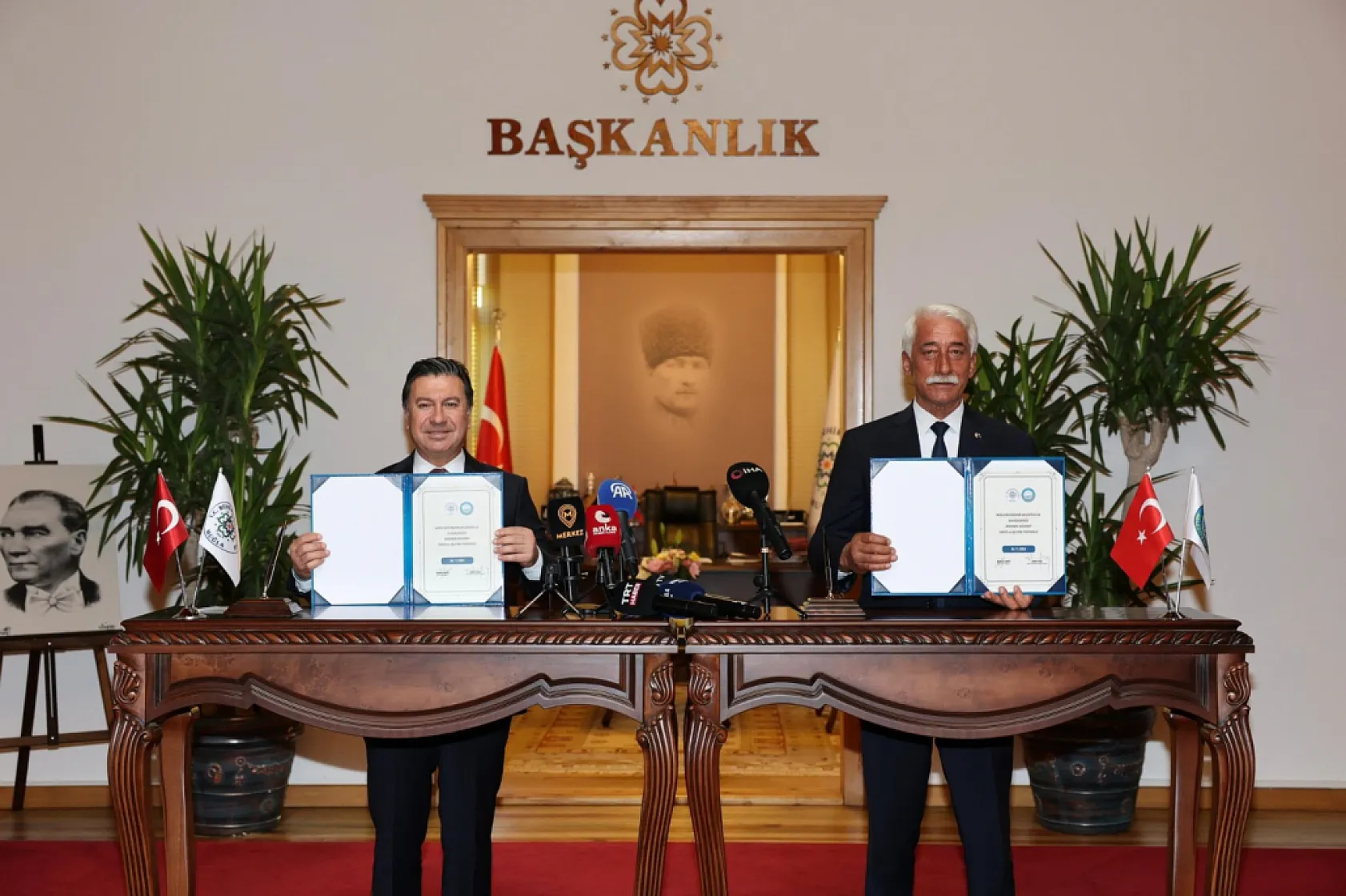 Ula'ya Yeni Huzurevi Geliyor: Muğla Büyükşehir ile Ula Belediyesi Arasında Protokol İmzalandı
