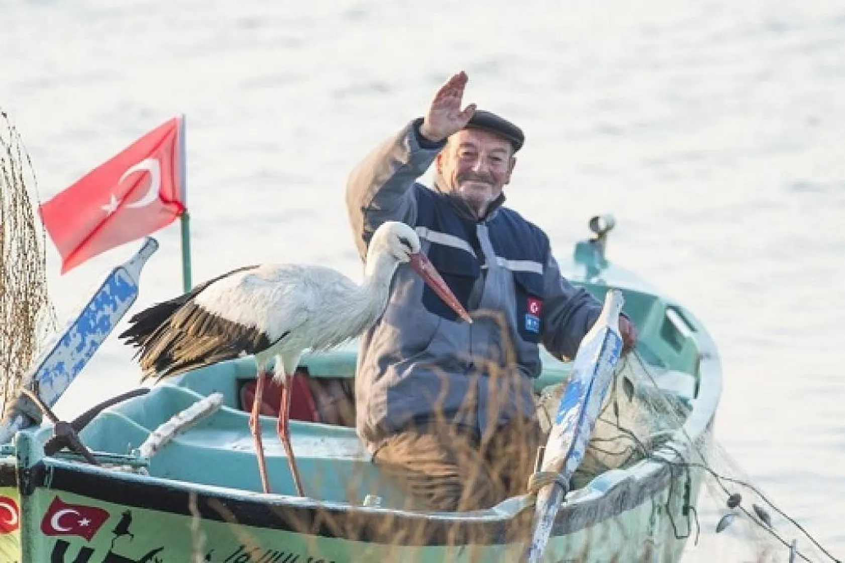 Leylek Yaren ile Adem amcanın 13 yıllık dostluğu!