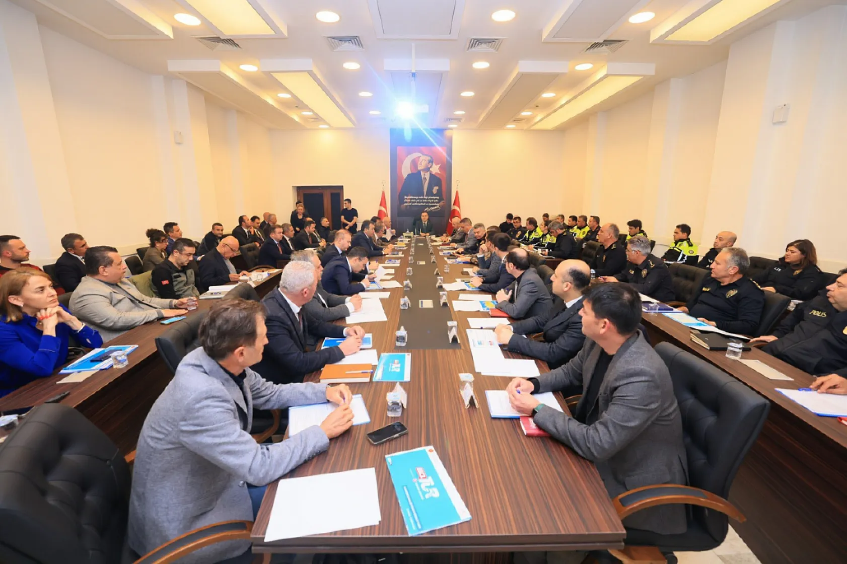 Muğla'da 60. Cumhurbaşkanlığı Türkiye Bisiklet Turu hazırlık toplantısı yapıldı