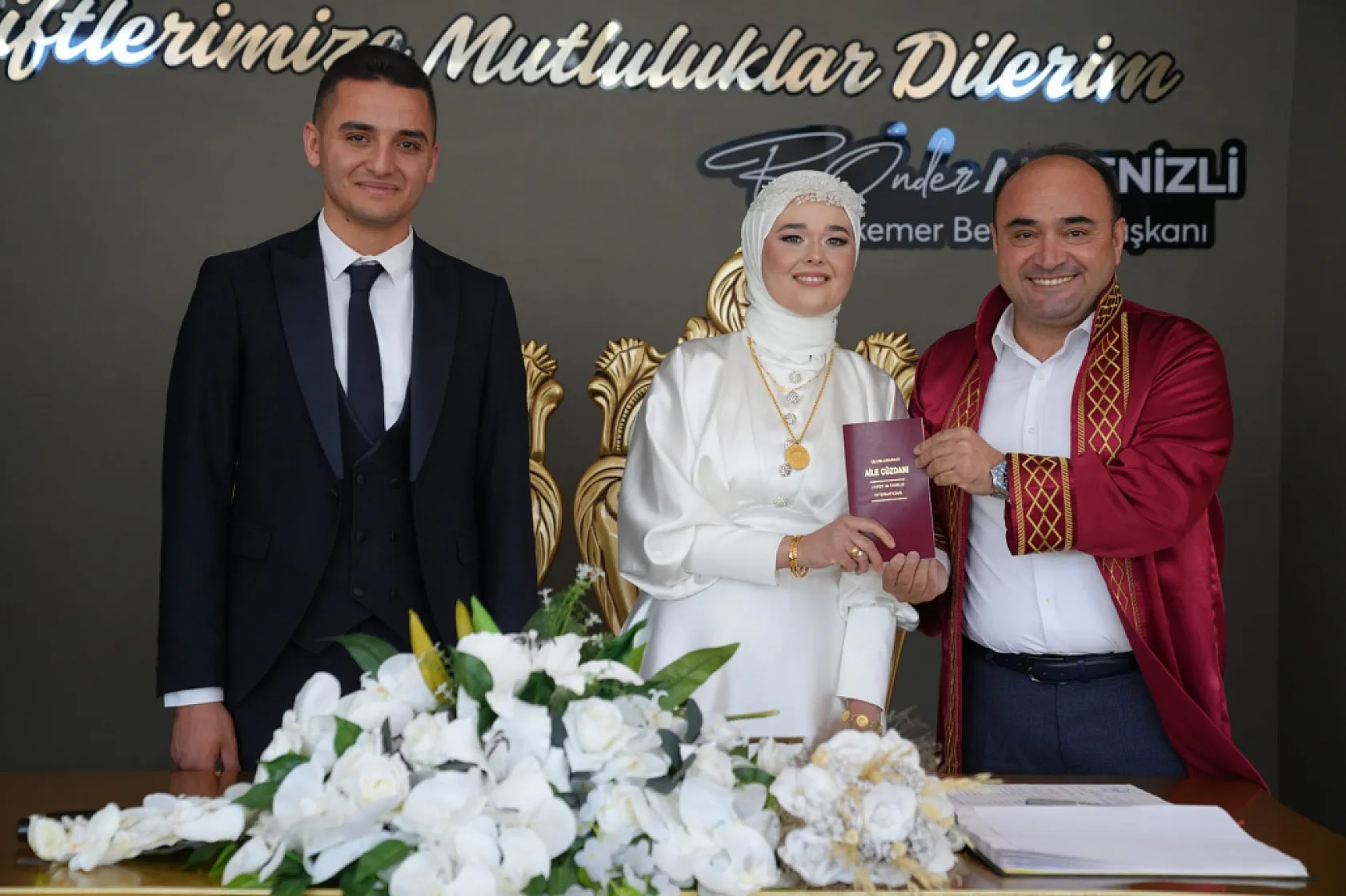 Seydikemer'de 2025 Yılında  390 Çift 'Evet' Dedi