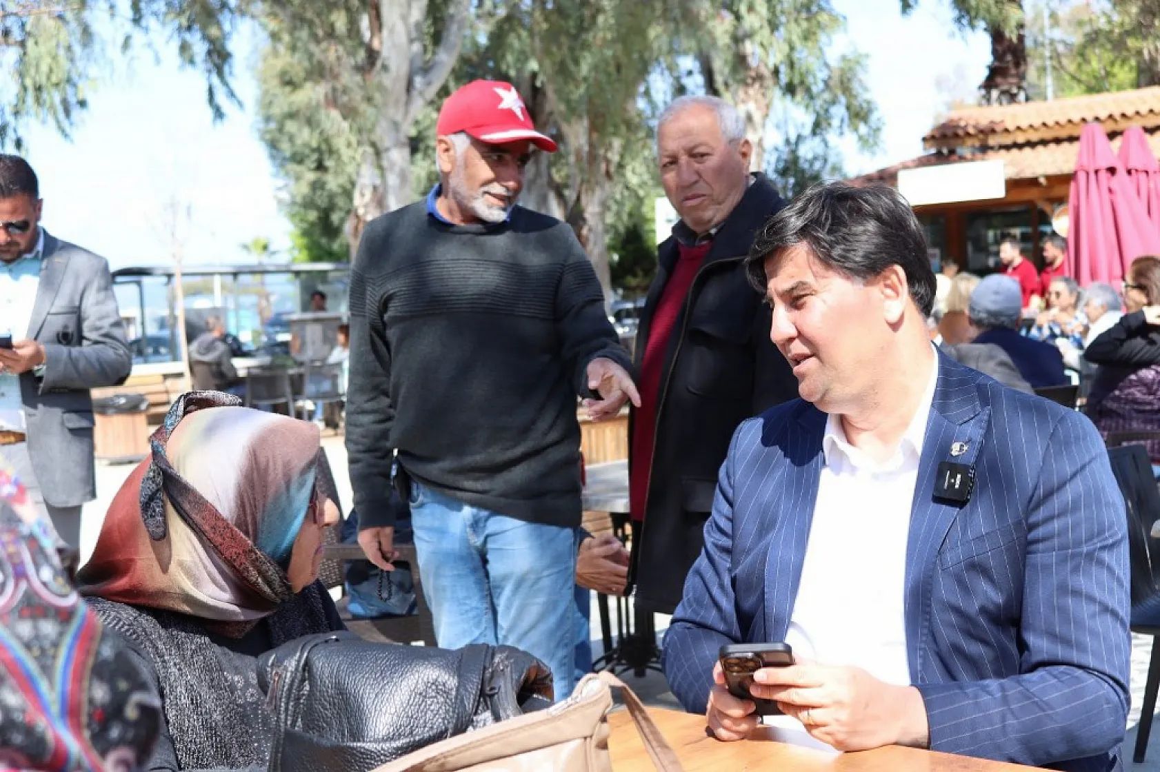 Karaca'dan, Halk Evine Ziyaret