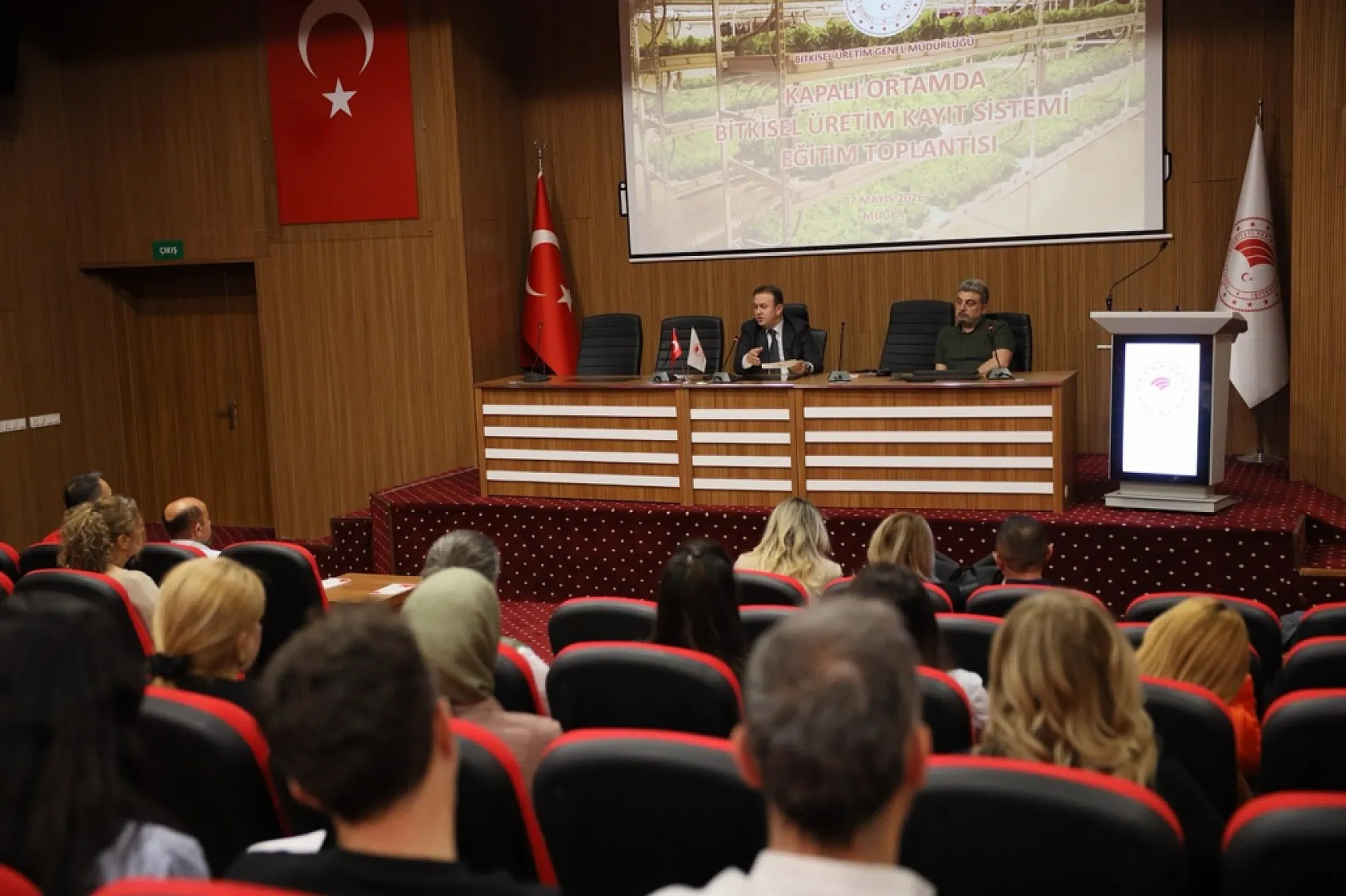 Muğla'da Bitkisel Üretim Kayıt Sistemi eğitimi gerçekleştirildi