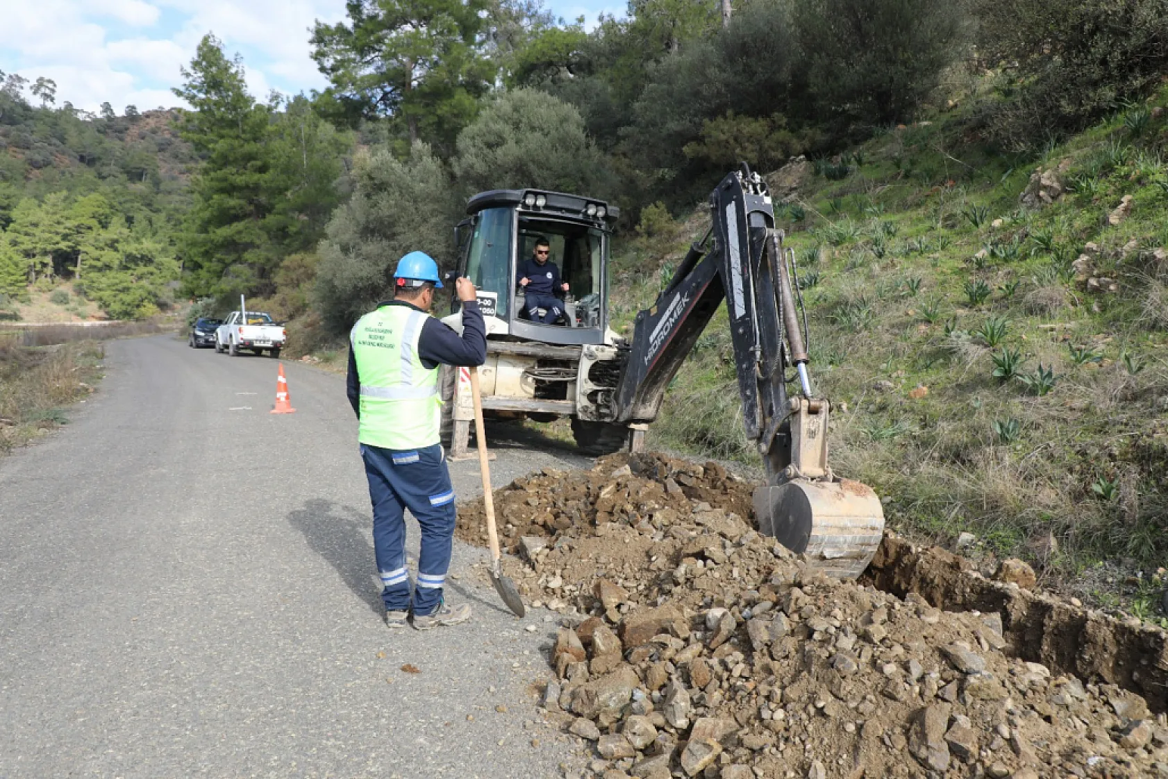 Ortaca'da İçme Suyu Hatları Yenileniyor