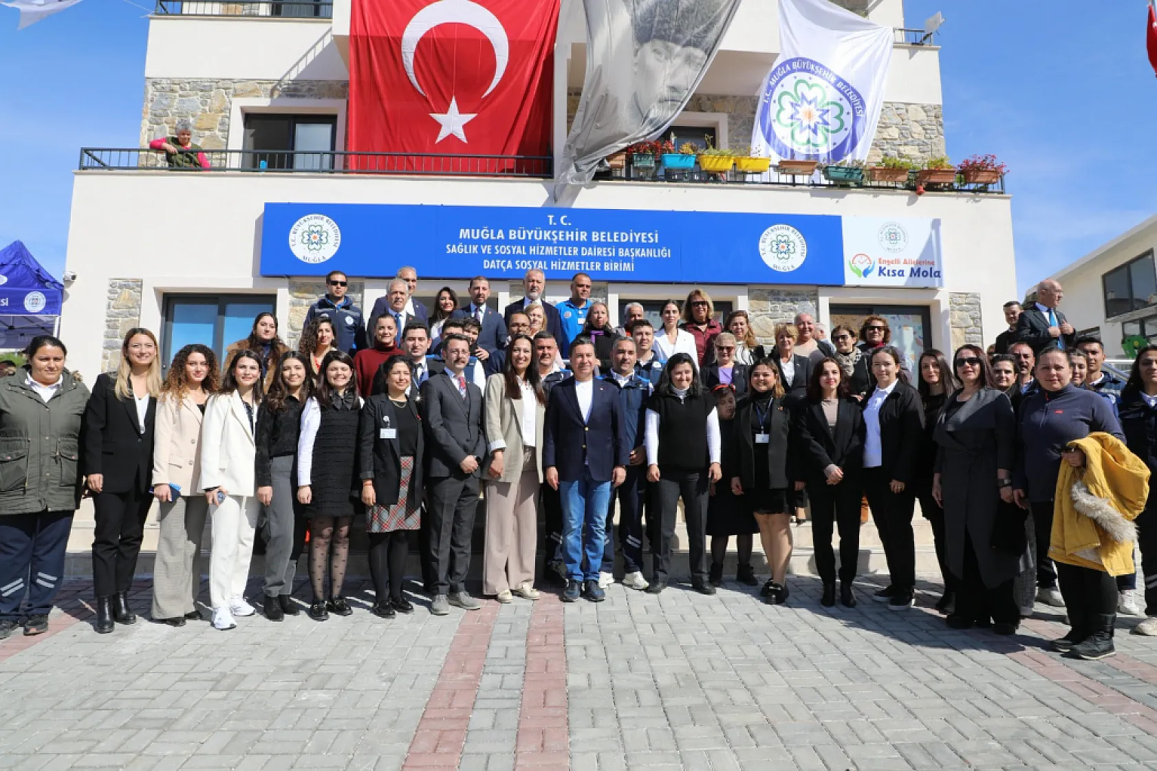 Büyükşehir 6. Kısa Mola Merkezi'ni Datça'da Açtı